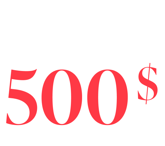 Sign up for a chance to win a $500 Black Friday shopping spree