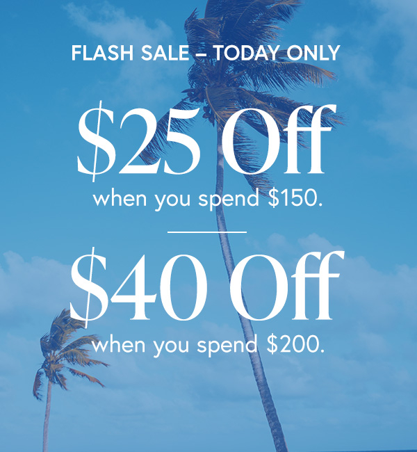 Flash Sale - Today Only