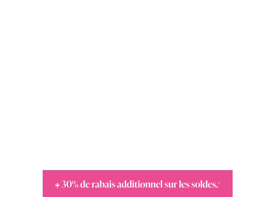 30% de rabais sur tout