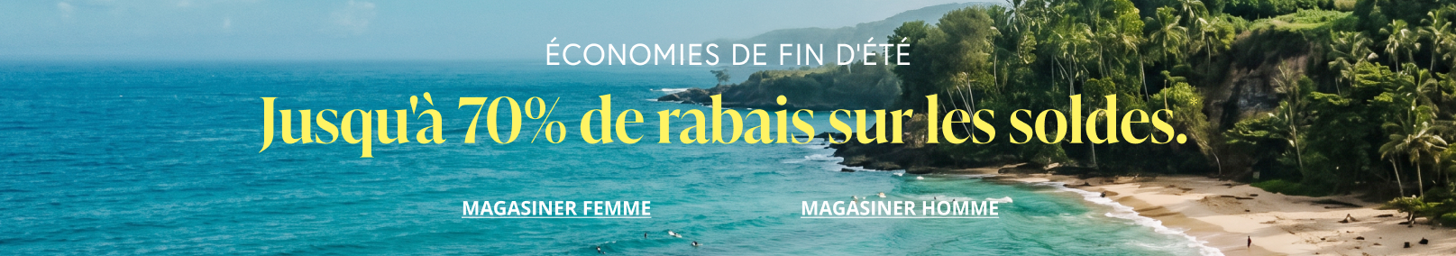 &Eacute;conomies de fin d'&eacute;t&eacute;