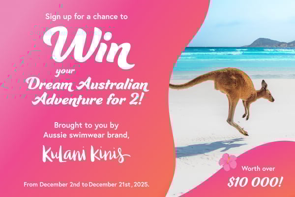 win your dream Australian adventure for 2!  