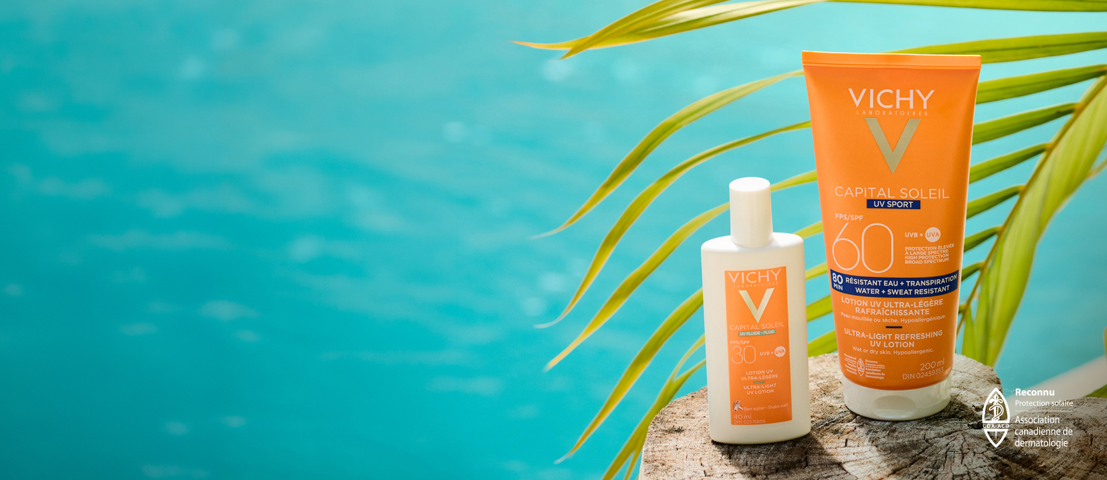 D&eacute;monstration des produits Vichy.