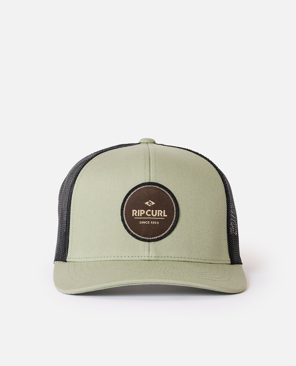 RIP CURL Routine Curve Trucker Cap Sage Green 1ERMHE - View2
