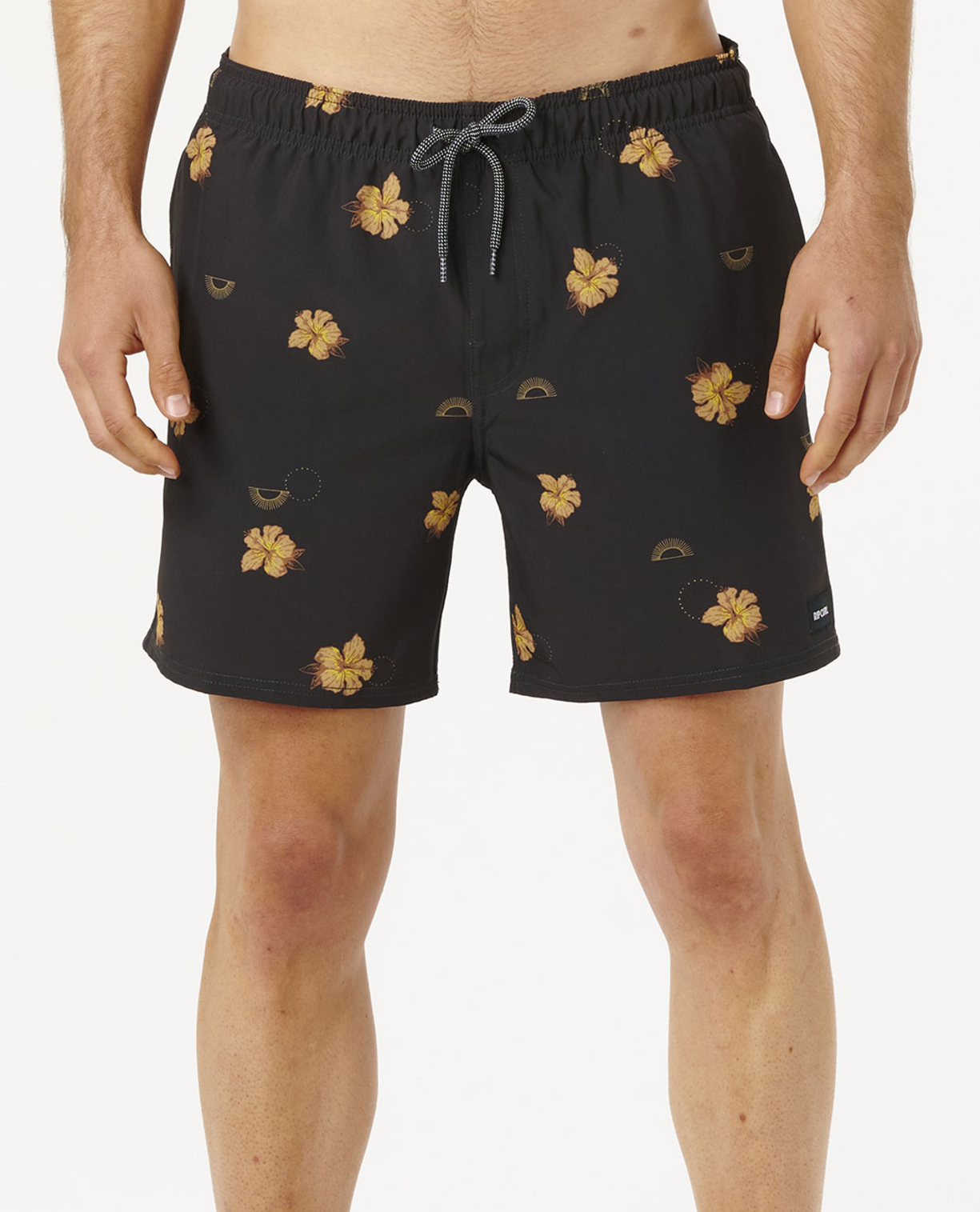 RIP CURL Maillot volley Sessions Noir 0EKMBO - View4