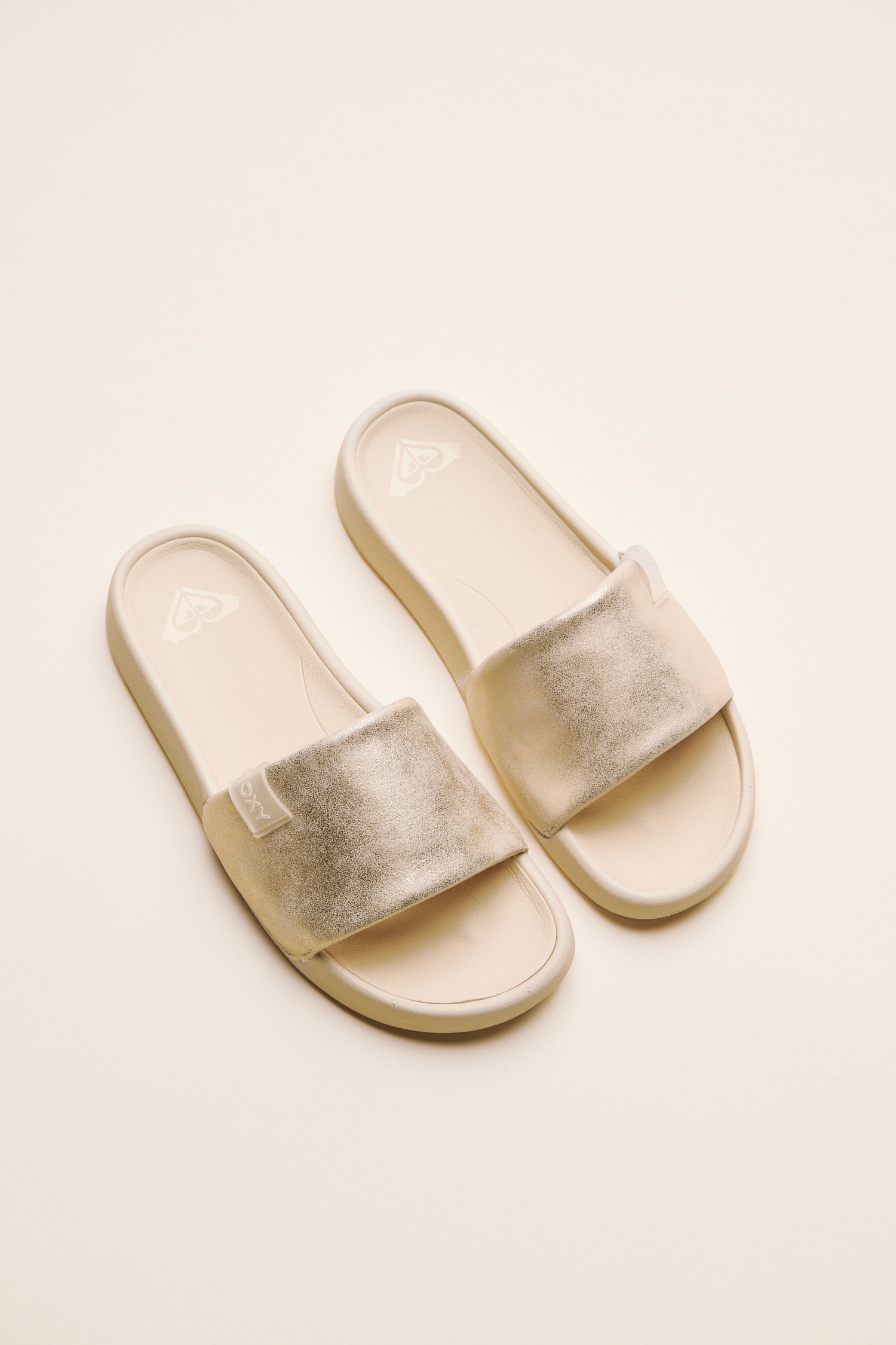 ROXY Aqua Sandals Champagne Beige 14039264 - View1