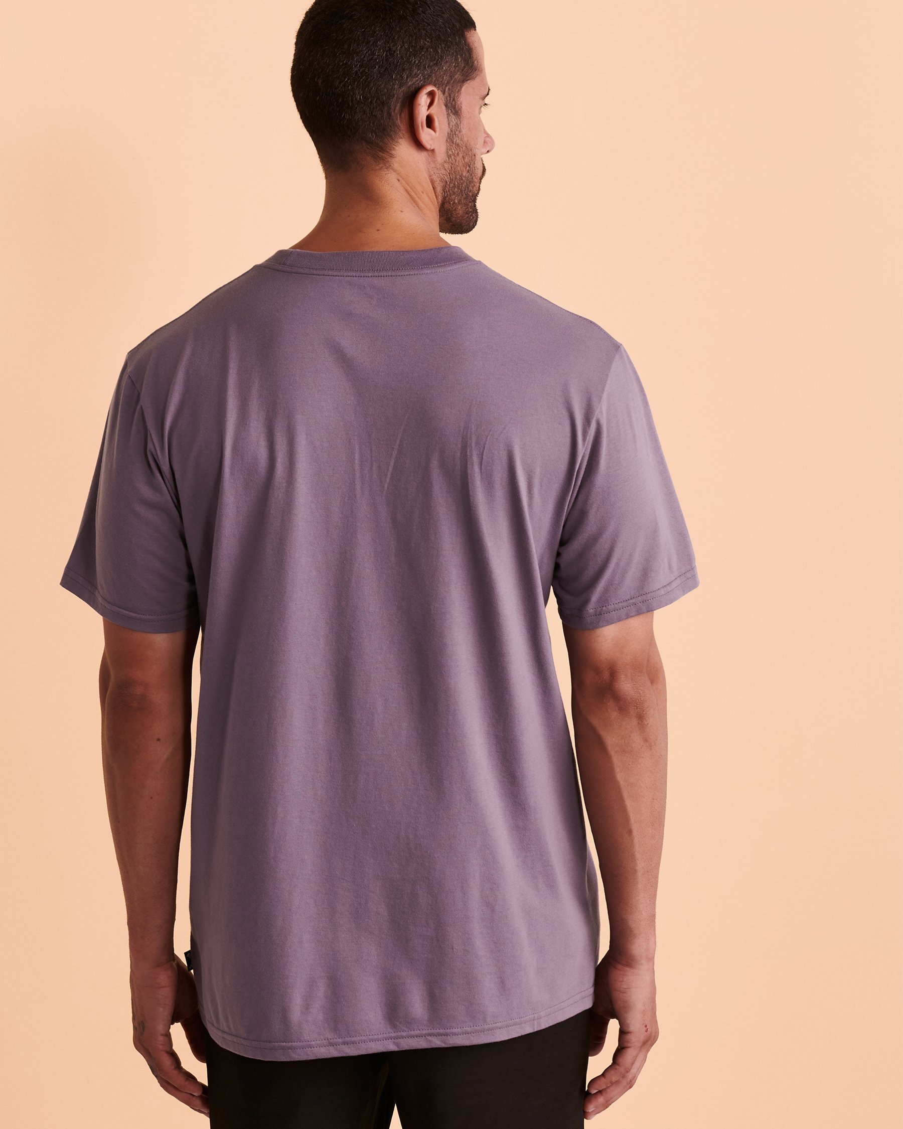 BILLABONG T-shirt DIAMOND WAVE Mauve ABYZT01274 - Voir2