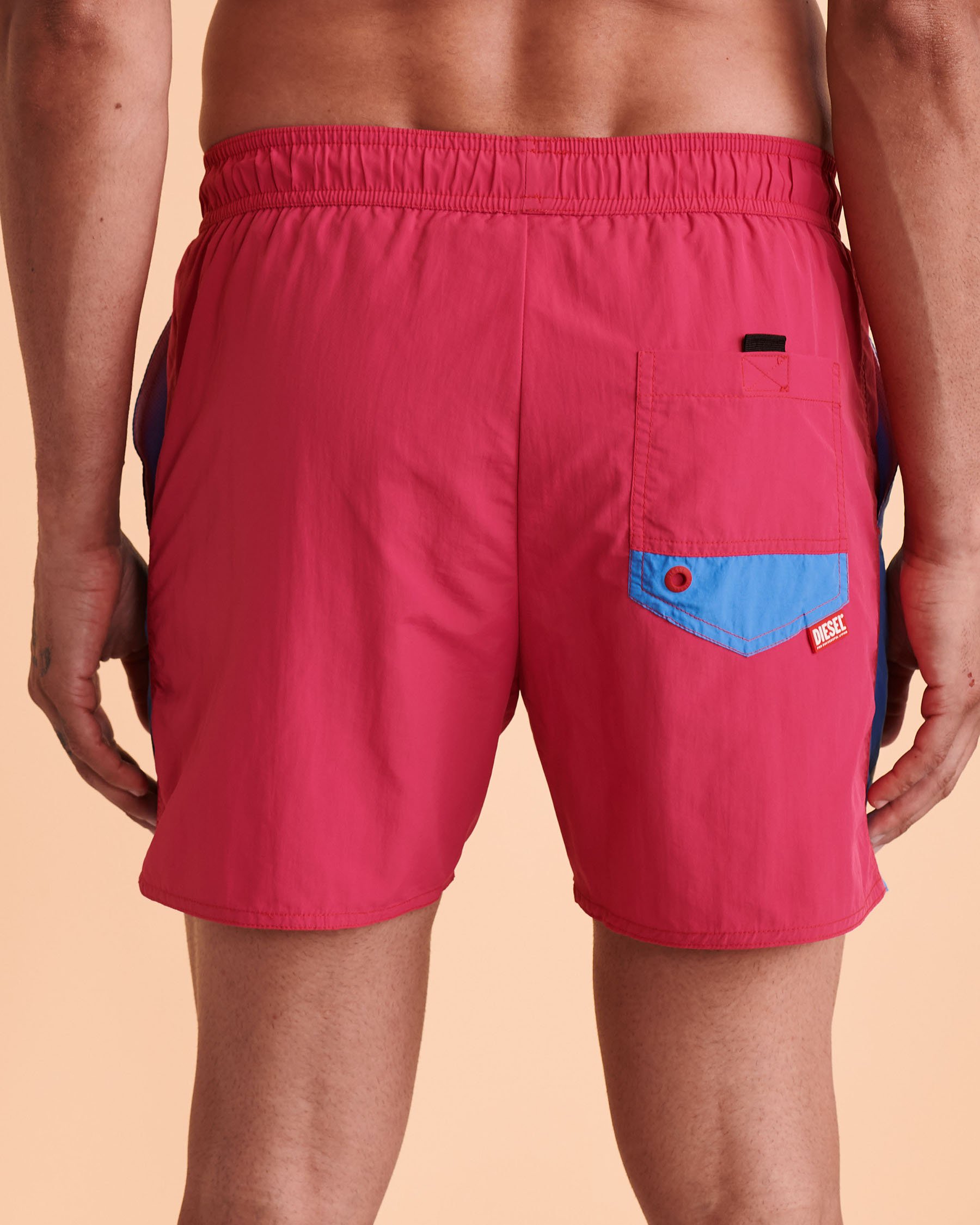 DIESEL CAYBAY Volley Swimsuit Pink 00SXLH0PCAI - View3