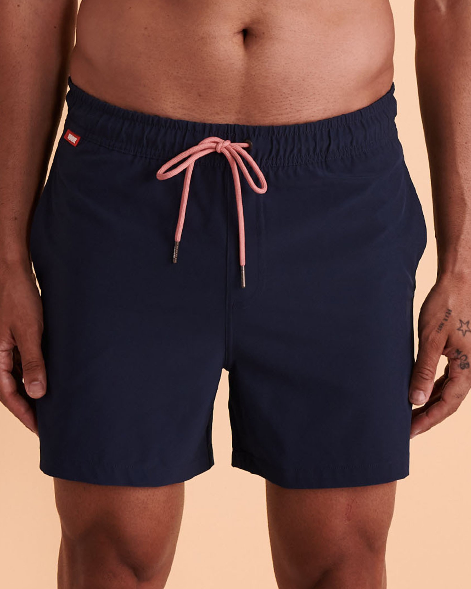 HAMABE Volley Swimsuit Navy 03100005 - View1