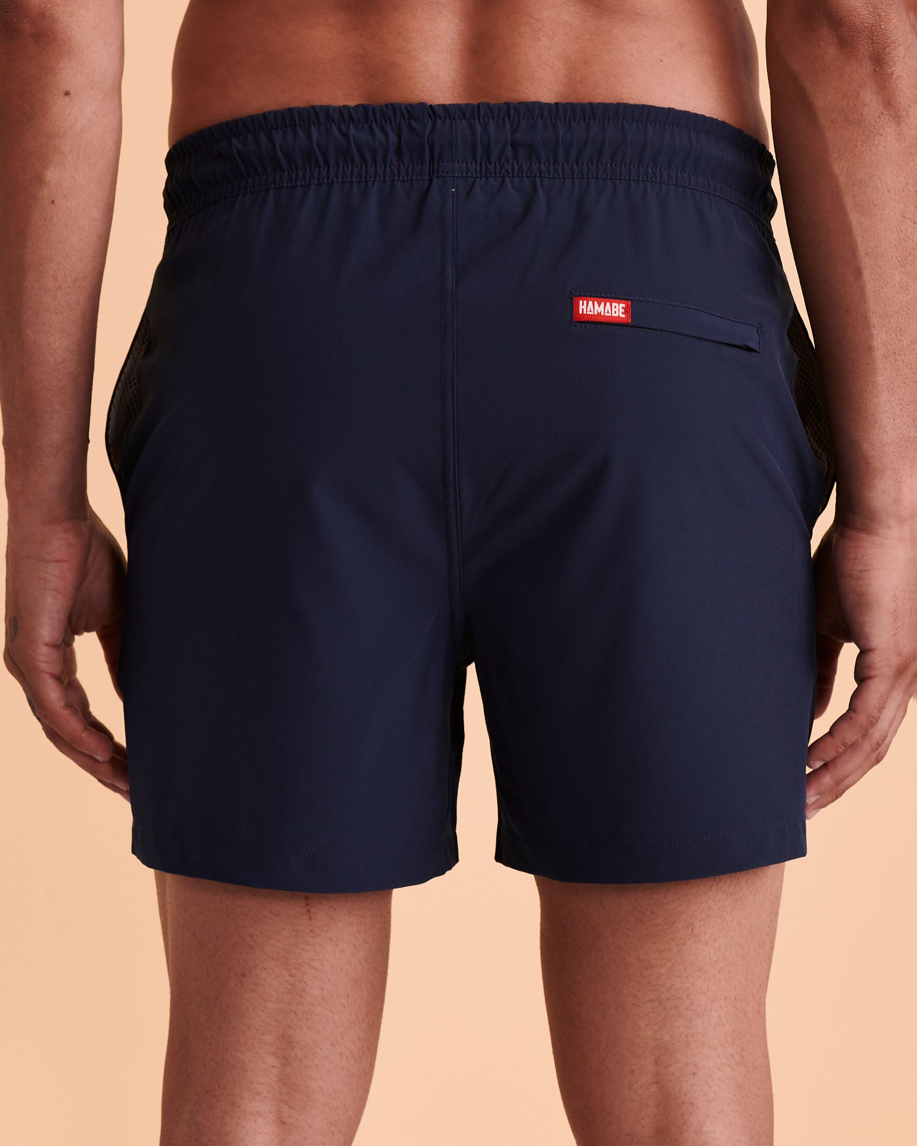 HAMABE Volley Swimsuit Navy 03100005 - View2