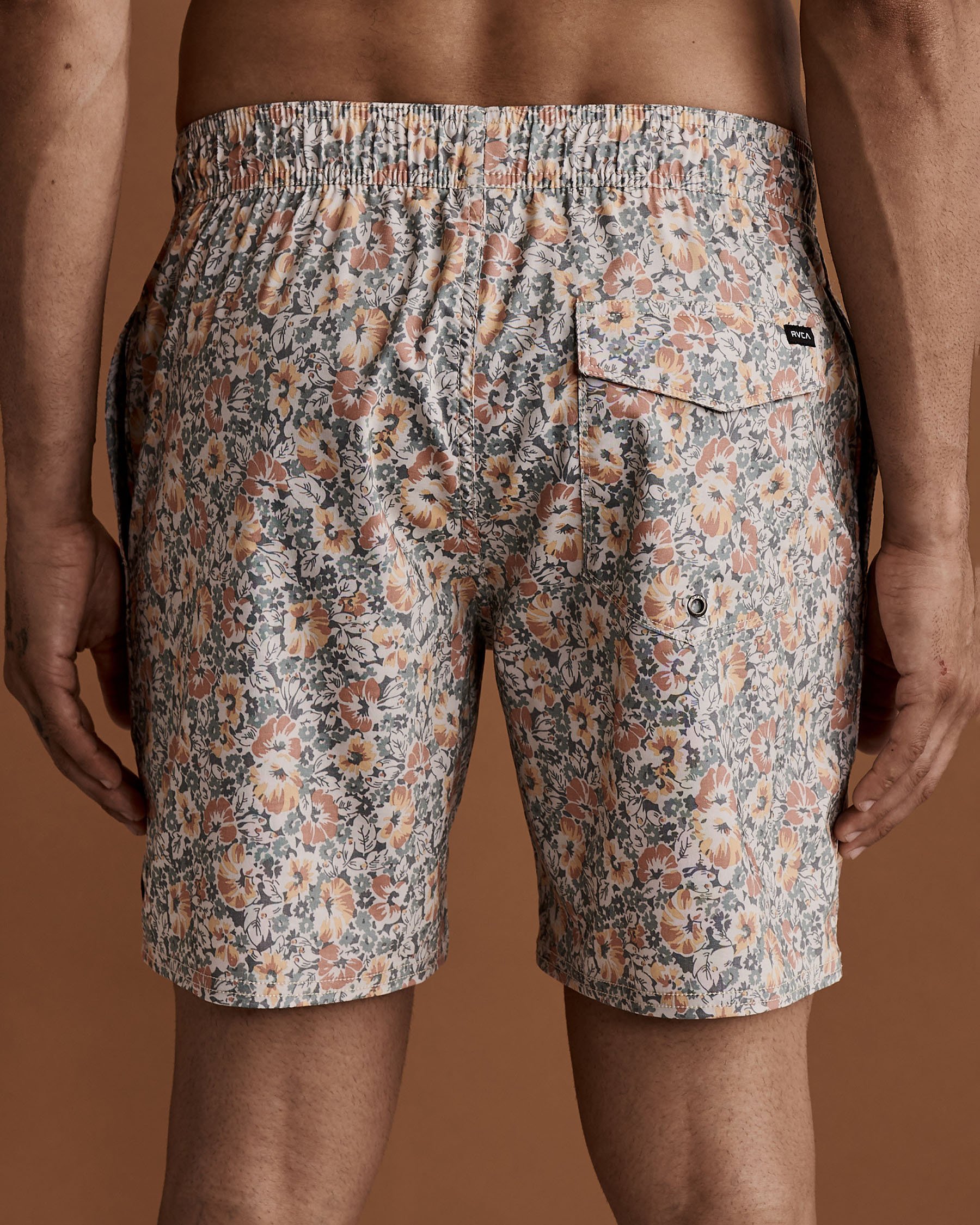 RVCA BARNES Volley Swimsuit Multi print AVYBS00115 - View2