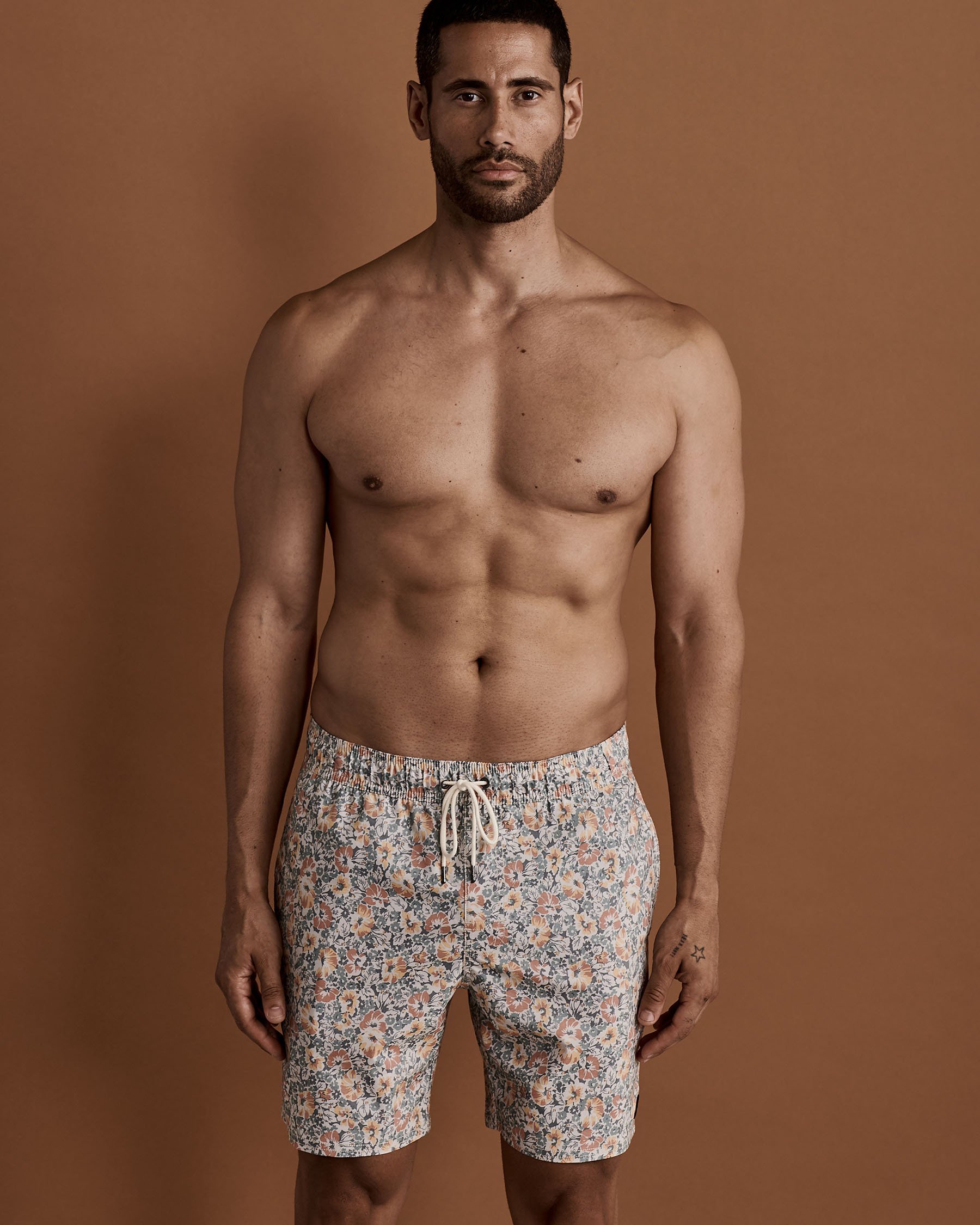 RVCA BARNES Volley Swimsuit Multi print AVYBS00115 - View4