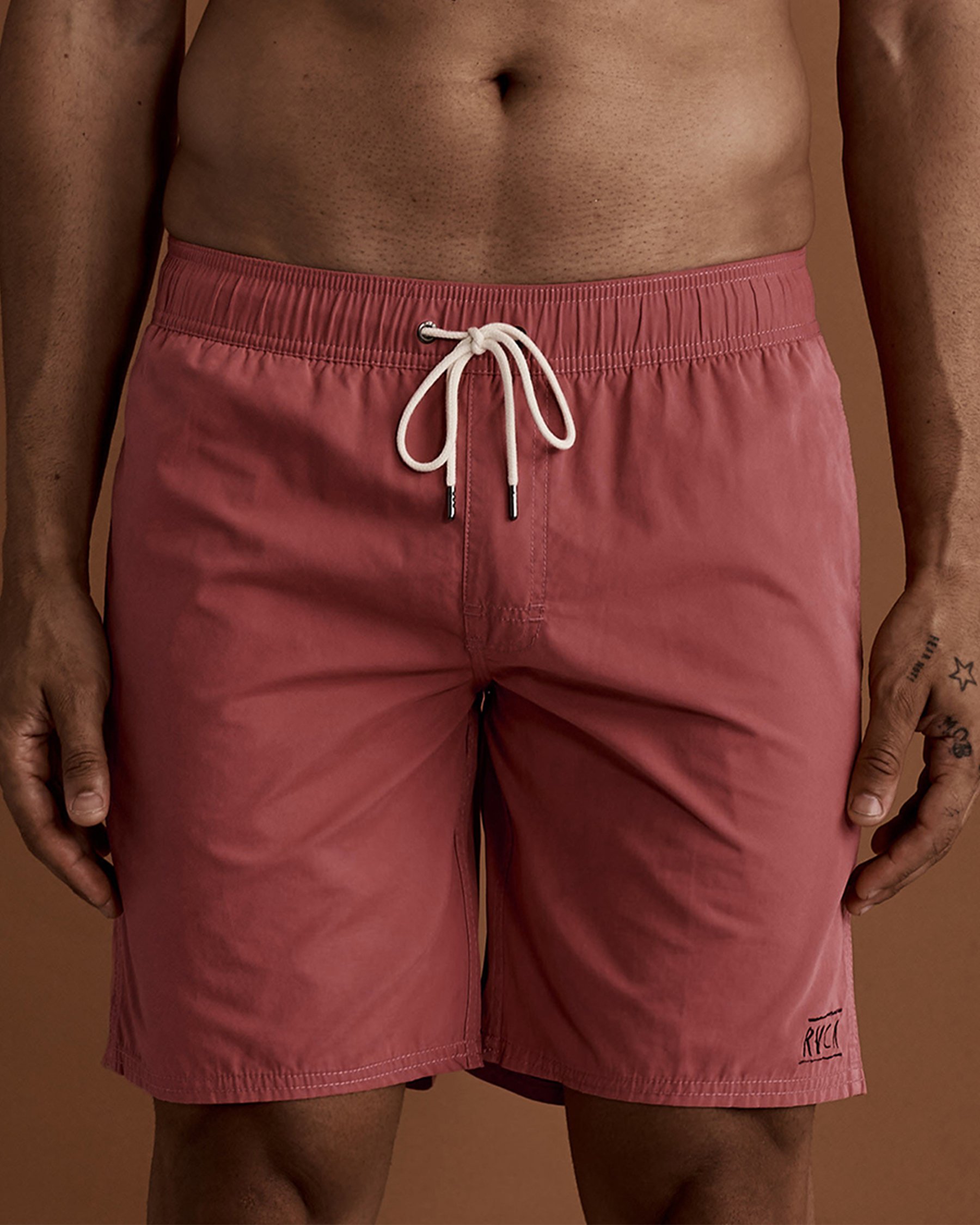 RVCA OPPOSITES Volley Swimsuit Pink AVYBS00162 - View1