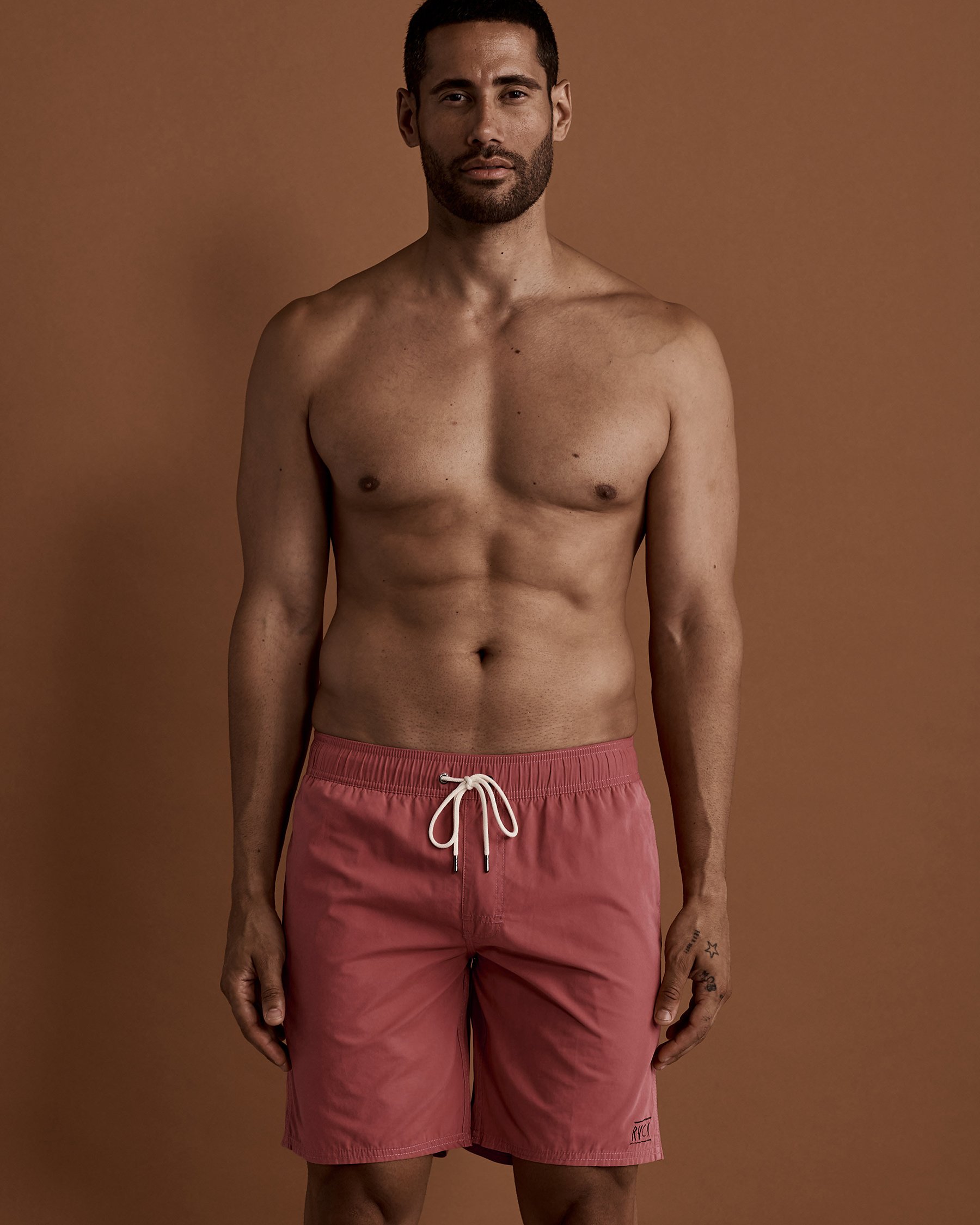 RVCA OPPOSITES Volley Swimsuit Pink AVYBS00162 - View5