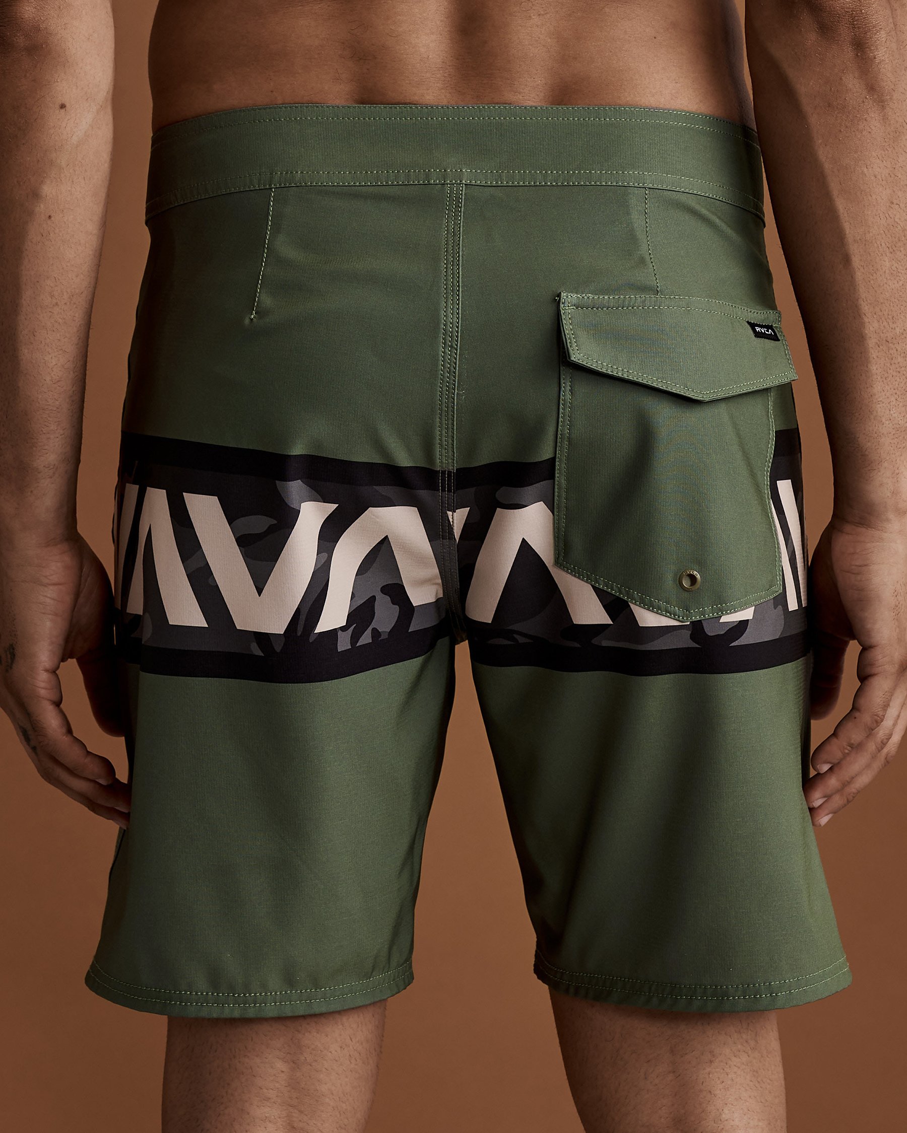 RVCA VA BANDED Boardshort Swimsuit Logo AVYBS00189 - View2