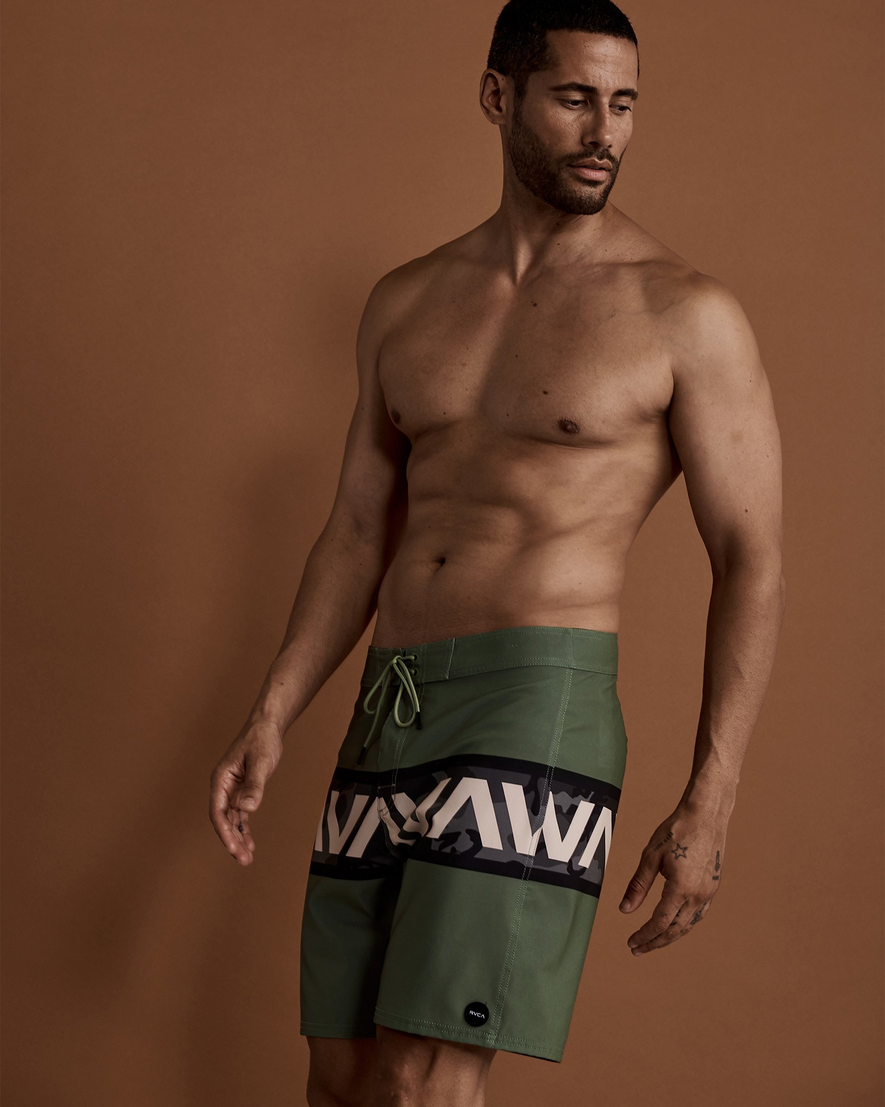 RVCA VA BANDED Boardshort Swimsuit Logo AVYBS00189 - View5