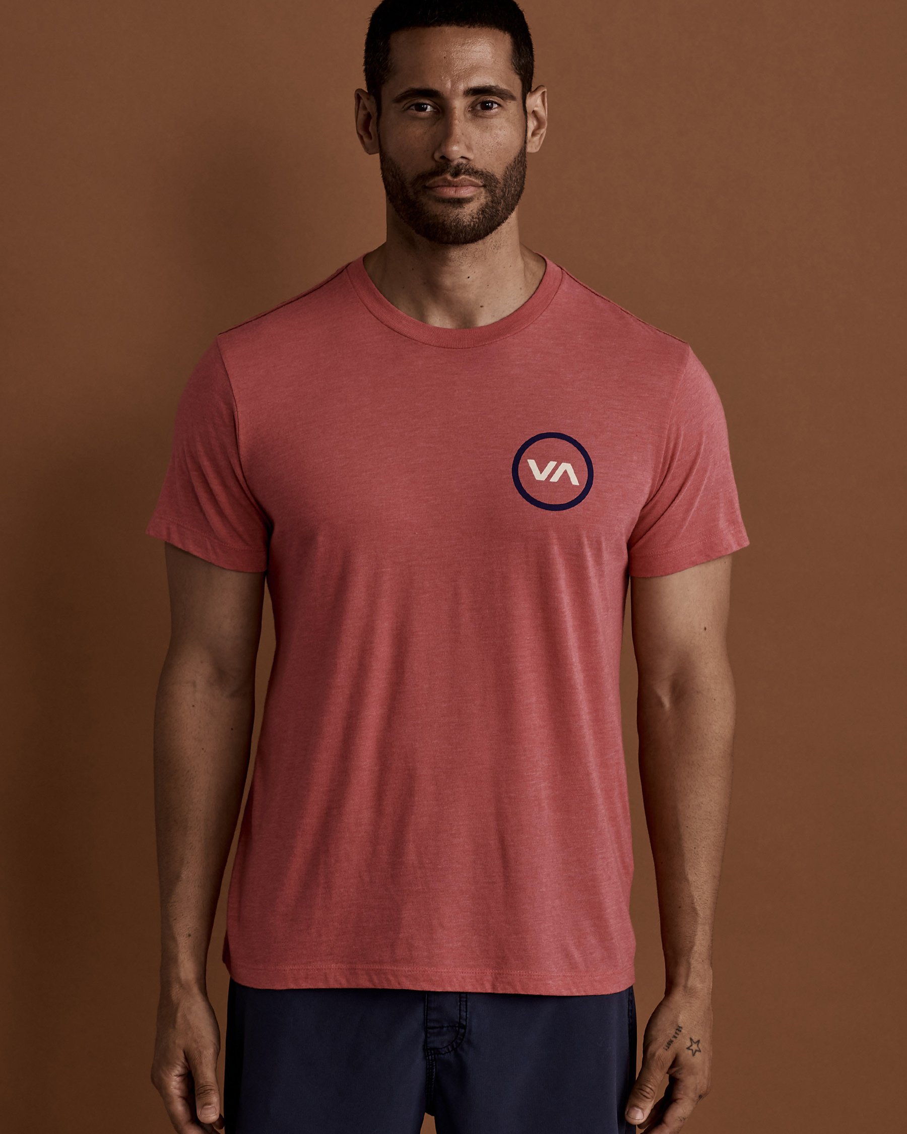 RVCA VA MOD T-shirt Pink AVYZT00745 - View4