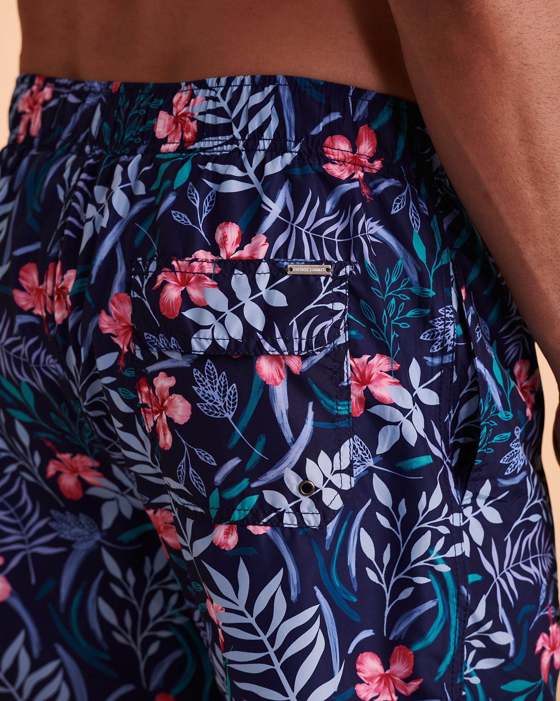VINTAGE SUMMER Maillot volley Floral V90501 - Voir3