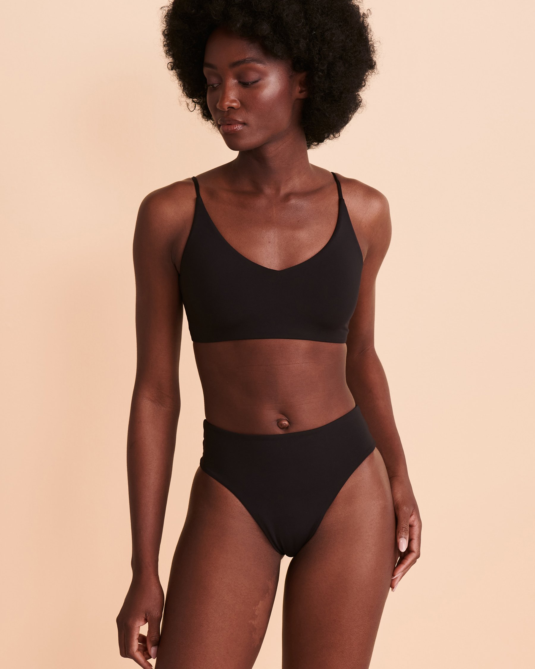 O'NEILL SALTWATER High Waist Bikini Bottom Black SP1474116B - View4