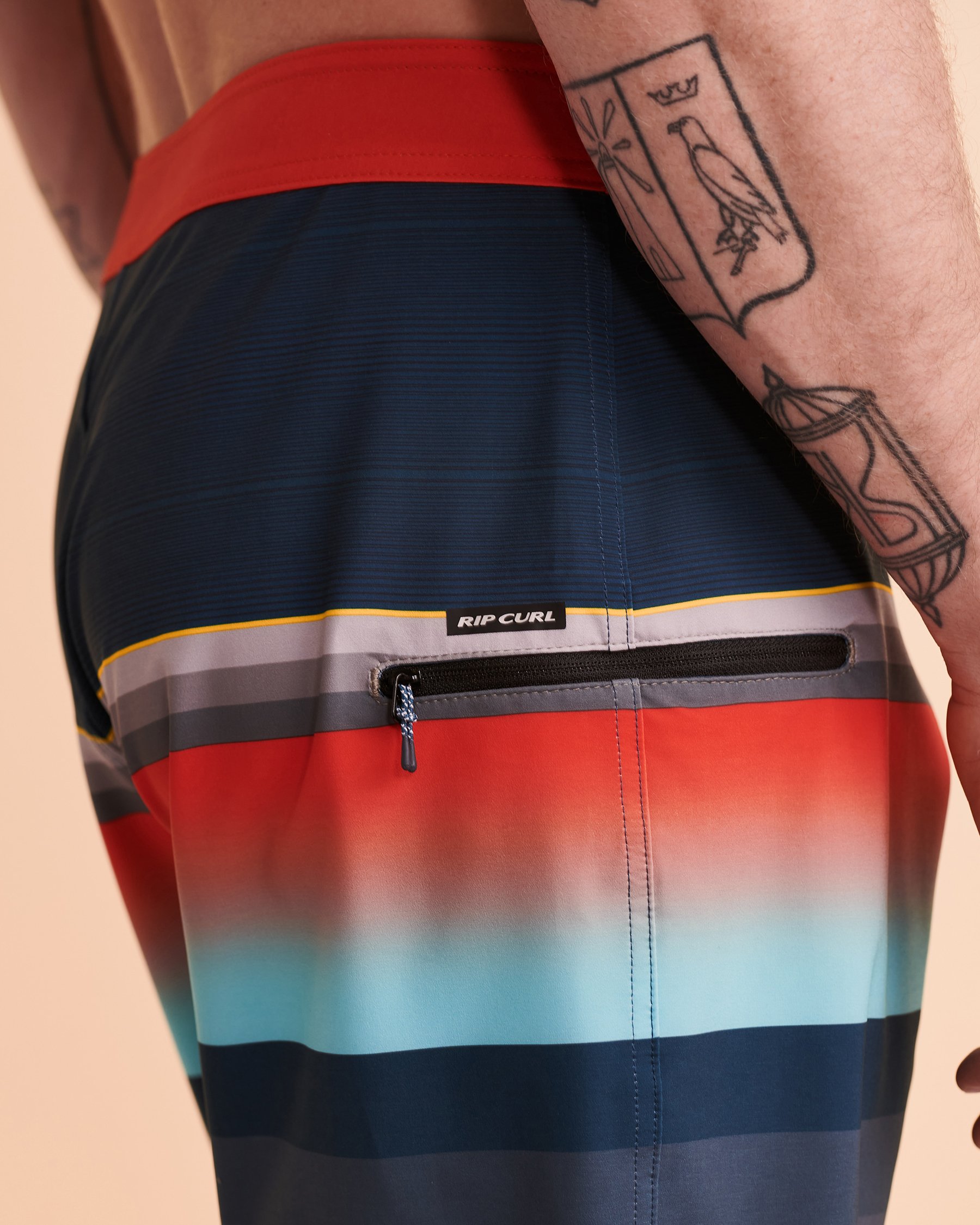 RIP CURL MIRAGE DAYBREAKERS Boardshort Swimsuit Stripes CBOSX9 - View2