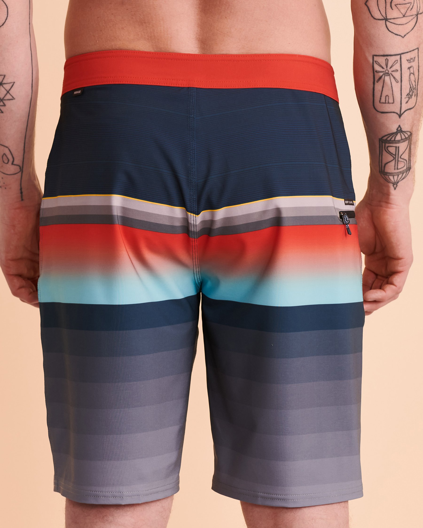 RIP CURL MIRAGE DAYBREAKERS Boardshort Swimsuit Stripes CBOSX9 - View3