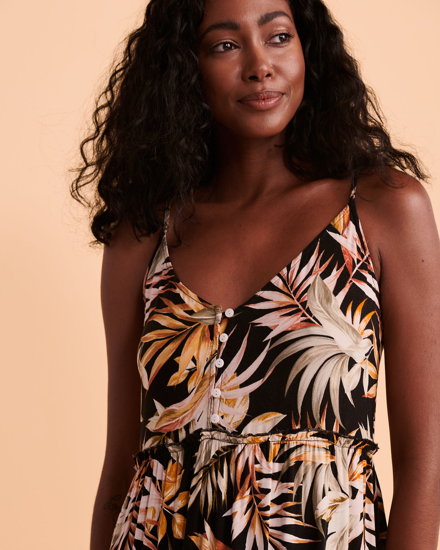 RIP CURL HAVANA Midi Dress Foliage GDRJX8 - View3