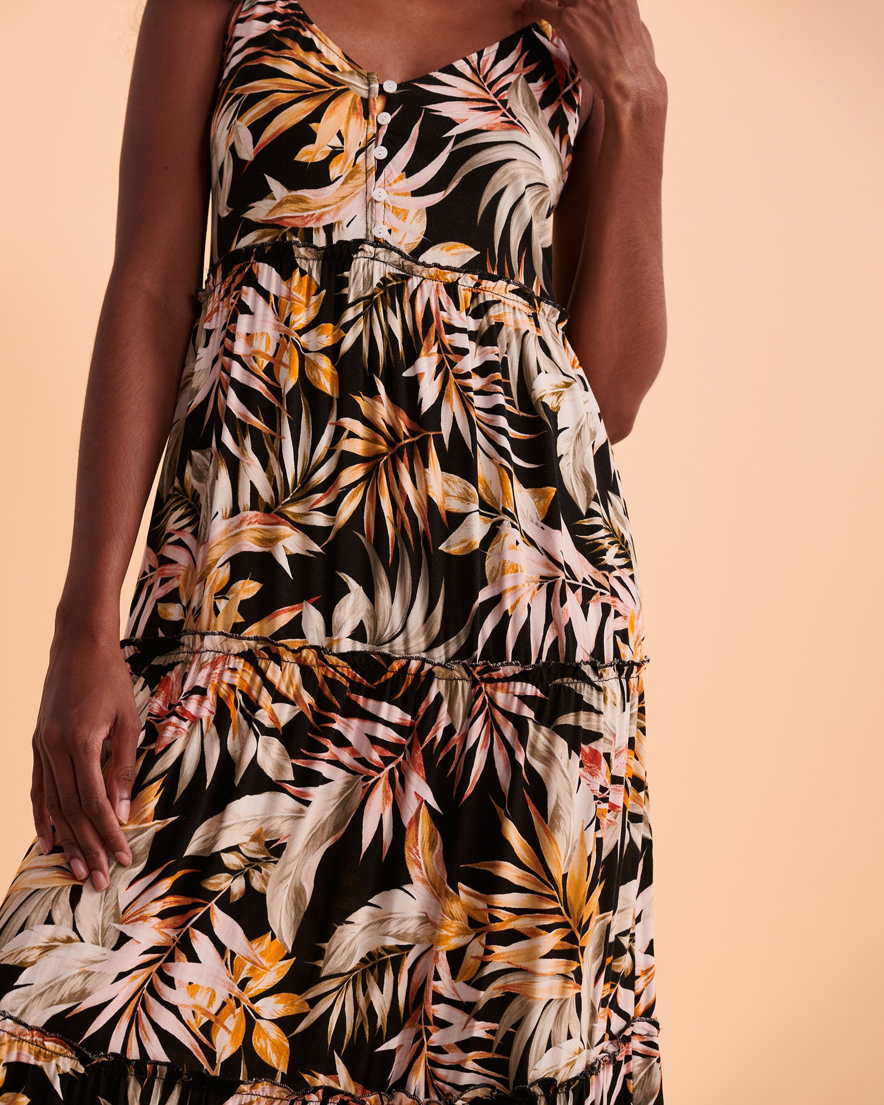 RIP CURL HAVANA Midi Dress Foliage GDRJX8 - View4