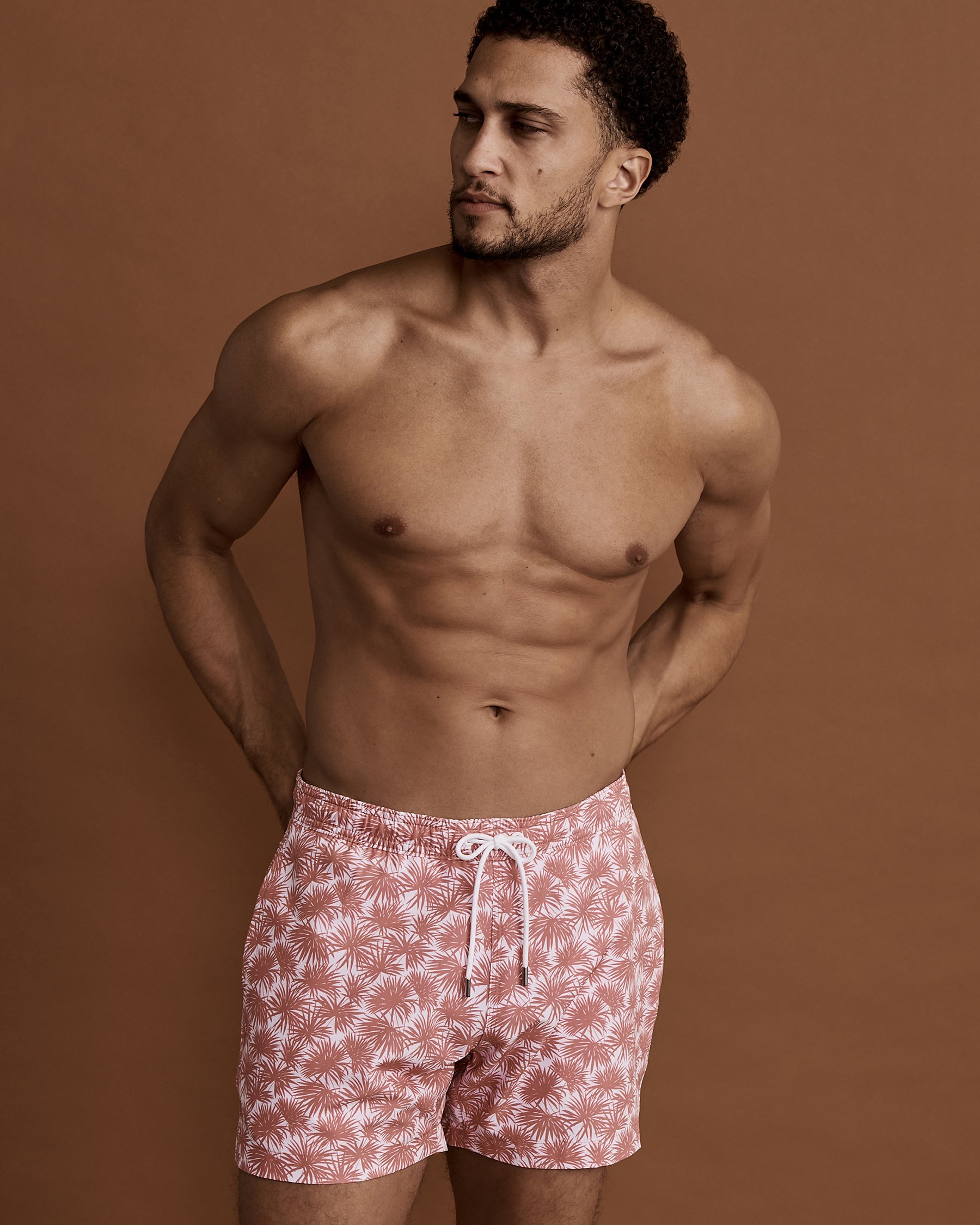 PALM Volley Swimsuit Pink palm CS270015Y9 - View4