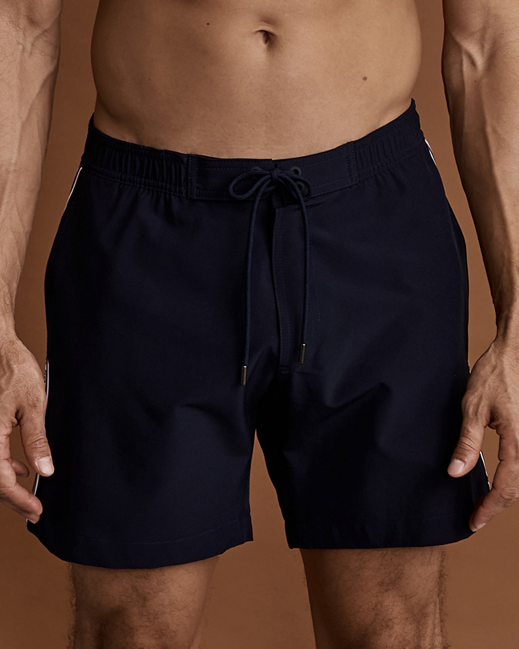 LOGO TAPE Volley Swimsuit Midnight blue CS270052RY - View1