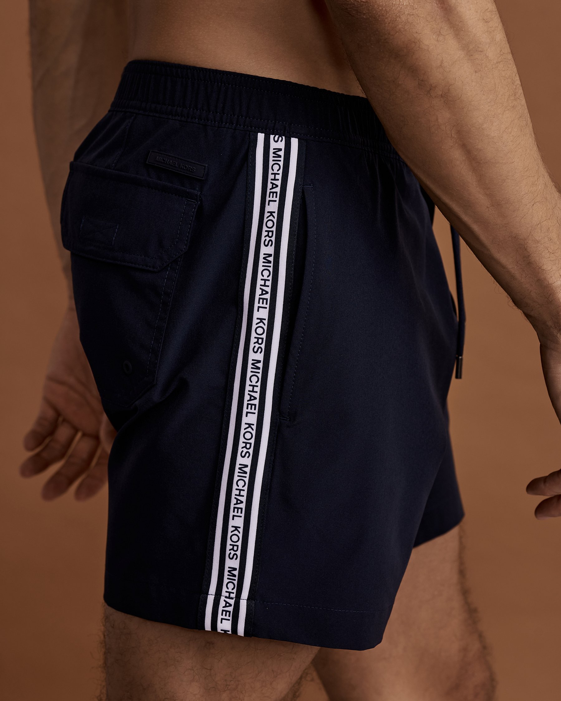 LOGO TAPE Volley Swimsuit Midnight blue CS270052RY - View2