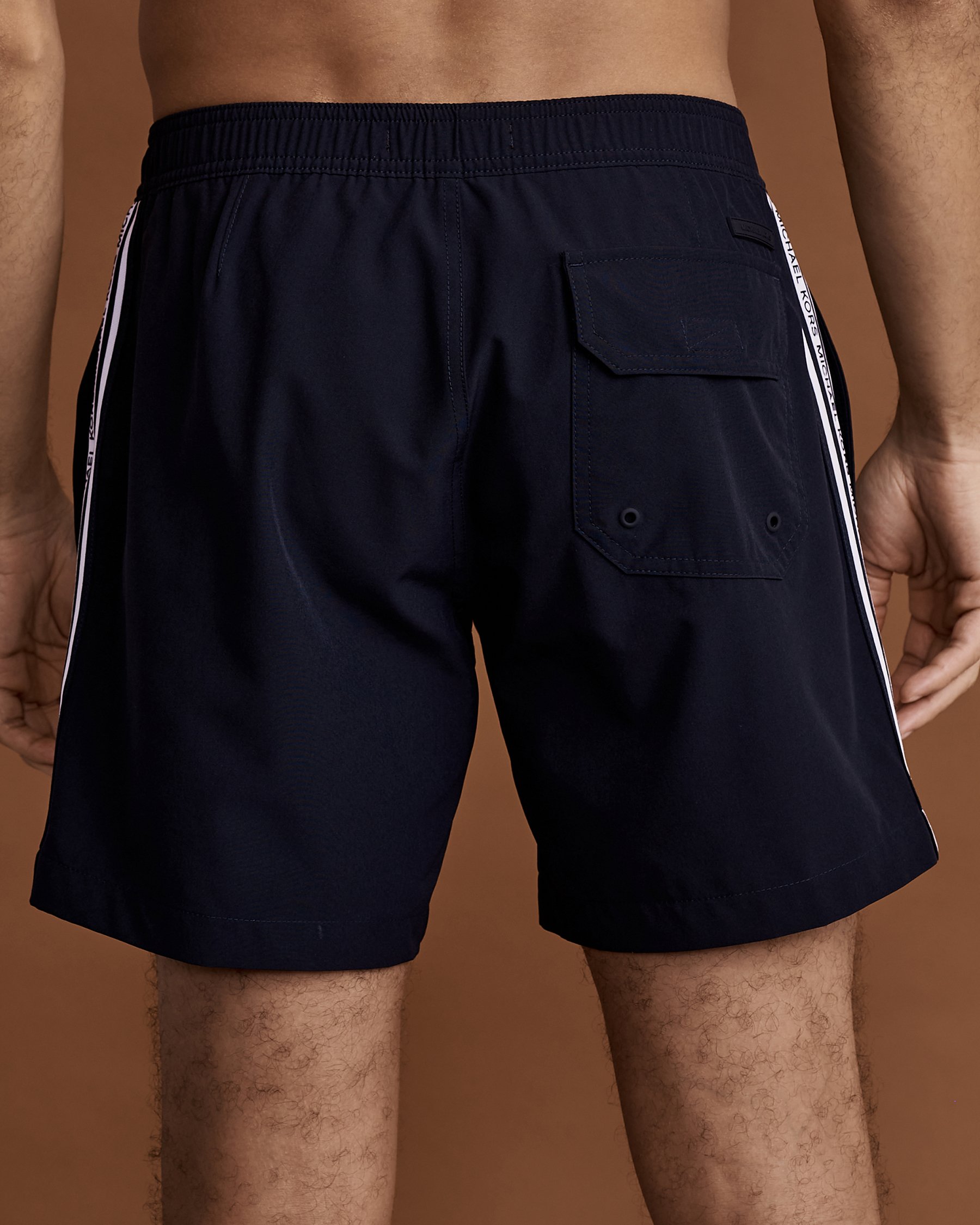 LOGO TAPE Volley Swimsuit Midnight blue CS270052RY - View3