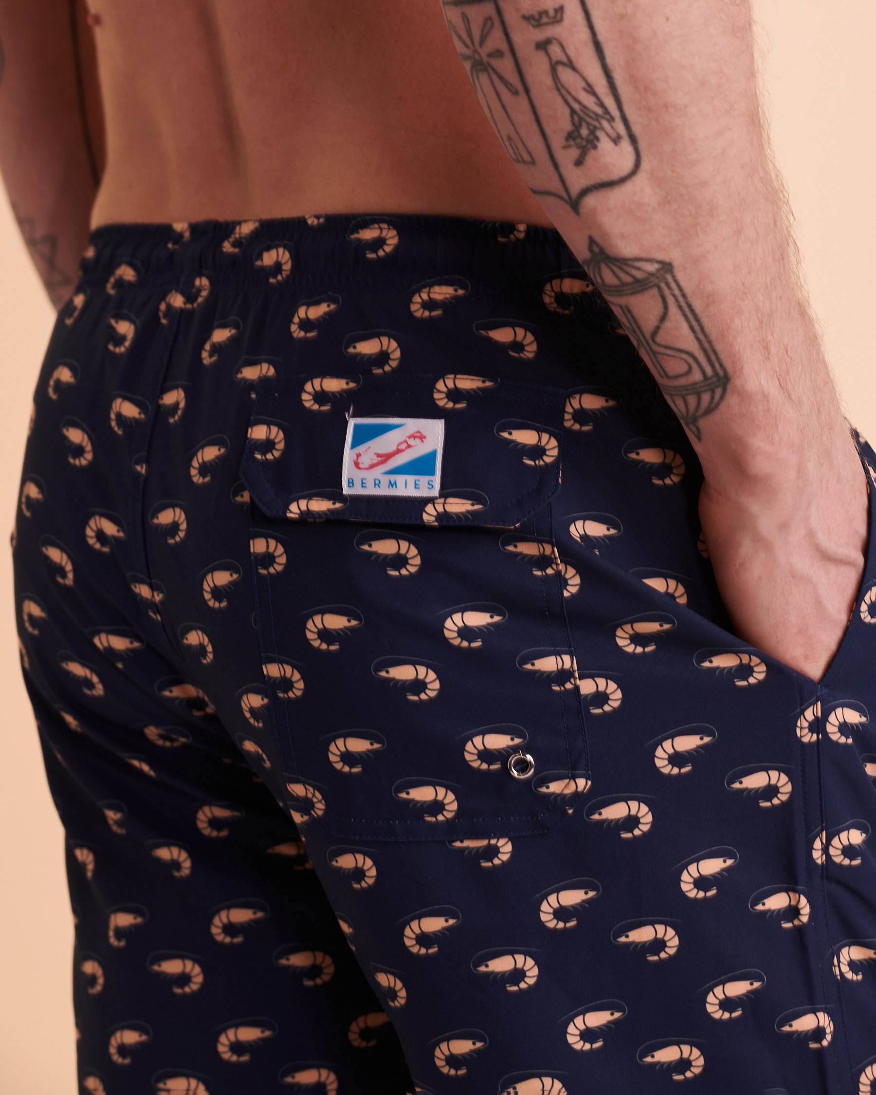 BERMIES Volley Swimsuit Shrimps SHRIMPS - View4