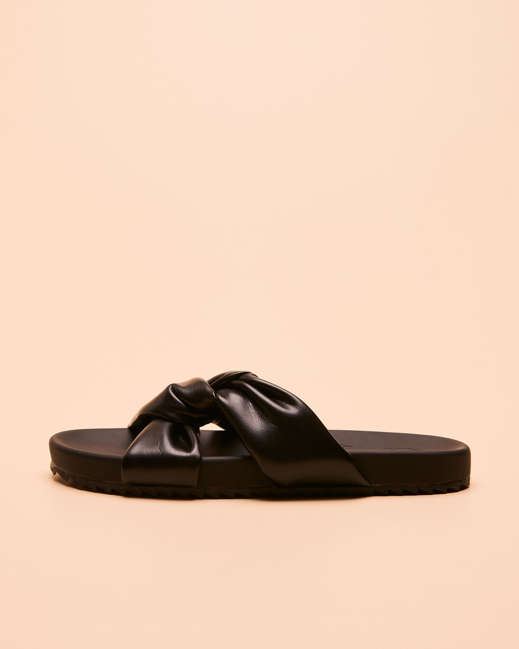 MALVADOS KOY Knotted Slide Black 3222-4567 - View2