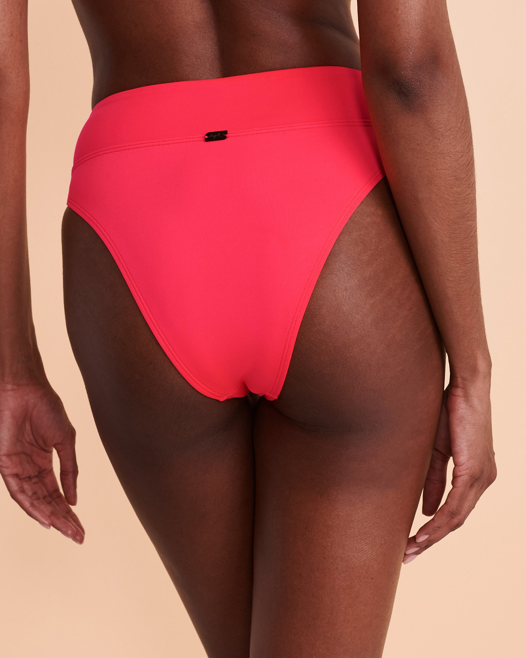 TROPIK DIVA PINK High Leg Bikini Bottom Pink 01300123 - View2