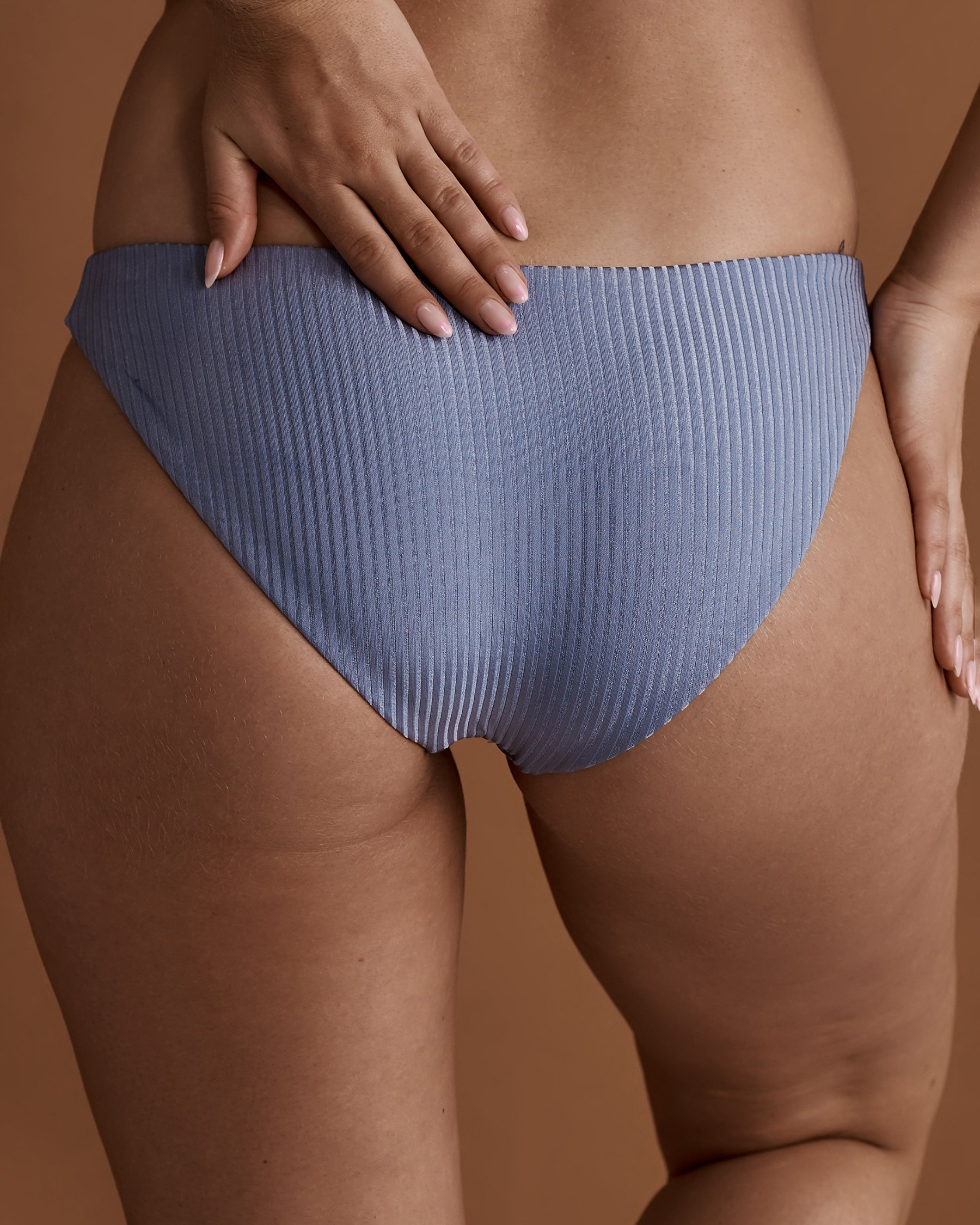 VITAMIN A Bas de bikini Midori ECOTEX Bleu pâle 160NB - Voir3
