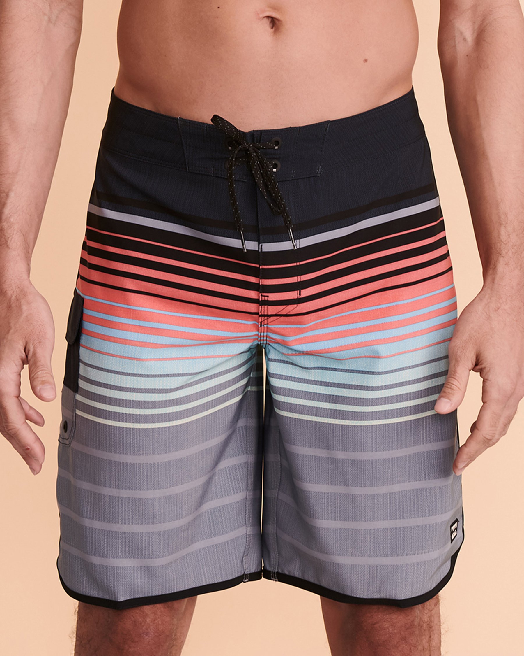 BILLABONG Maillot boardshort 73 STRIPE PRO Rayures ABYBS00262 - Voir1