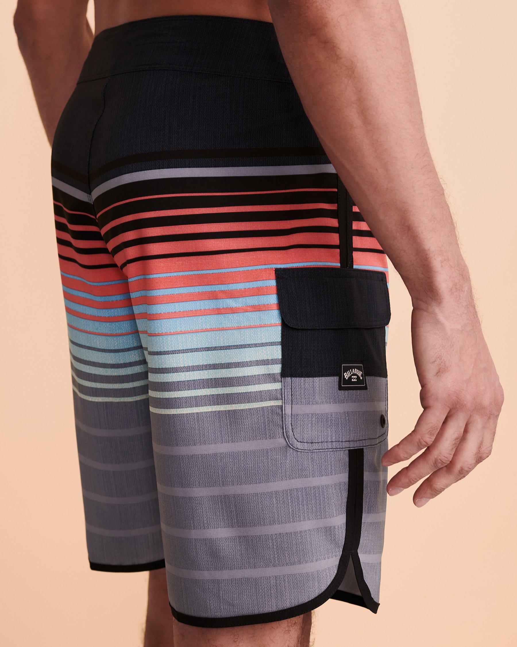 BILLABONG Maillot boardshort 73 STRIPE PRO Rayures ABYBS00262 - Voir2