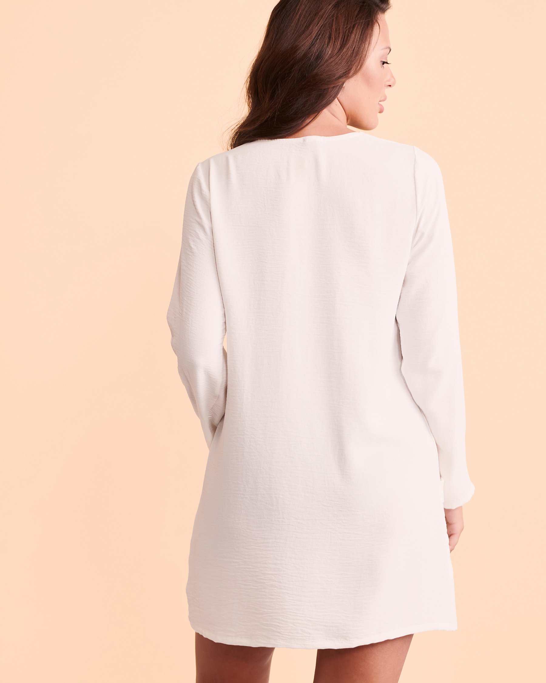 COVER ME Long Sleeve Tunic White 23022555 - View2