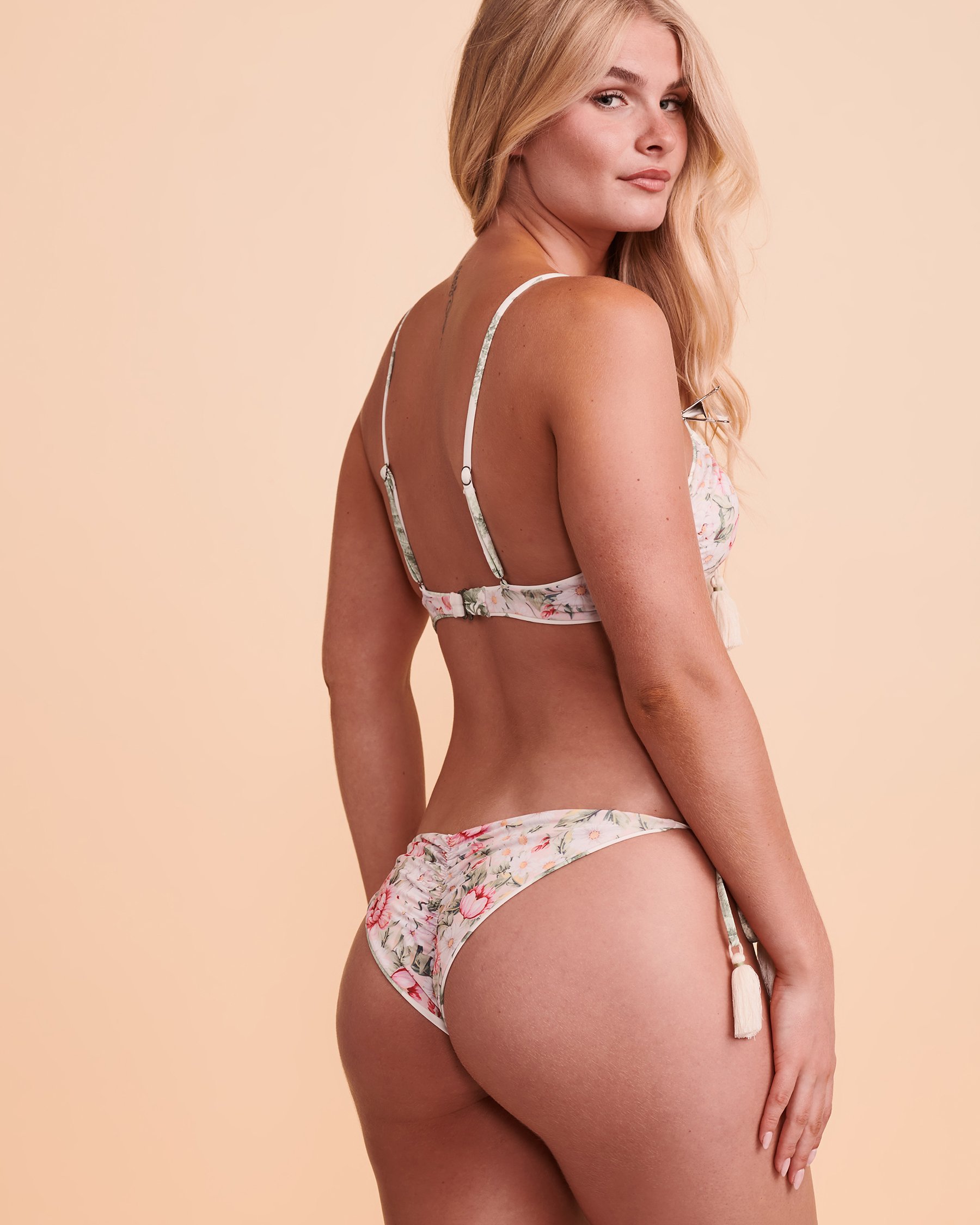 MAAJI COCO FOREST Reversible Plunge Bikini Top Forest 2699SUN602 - View4