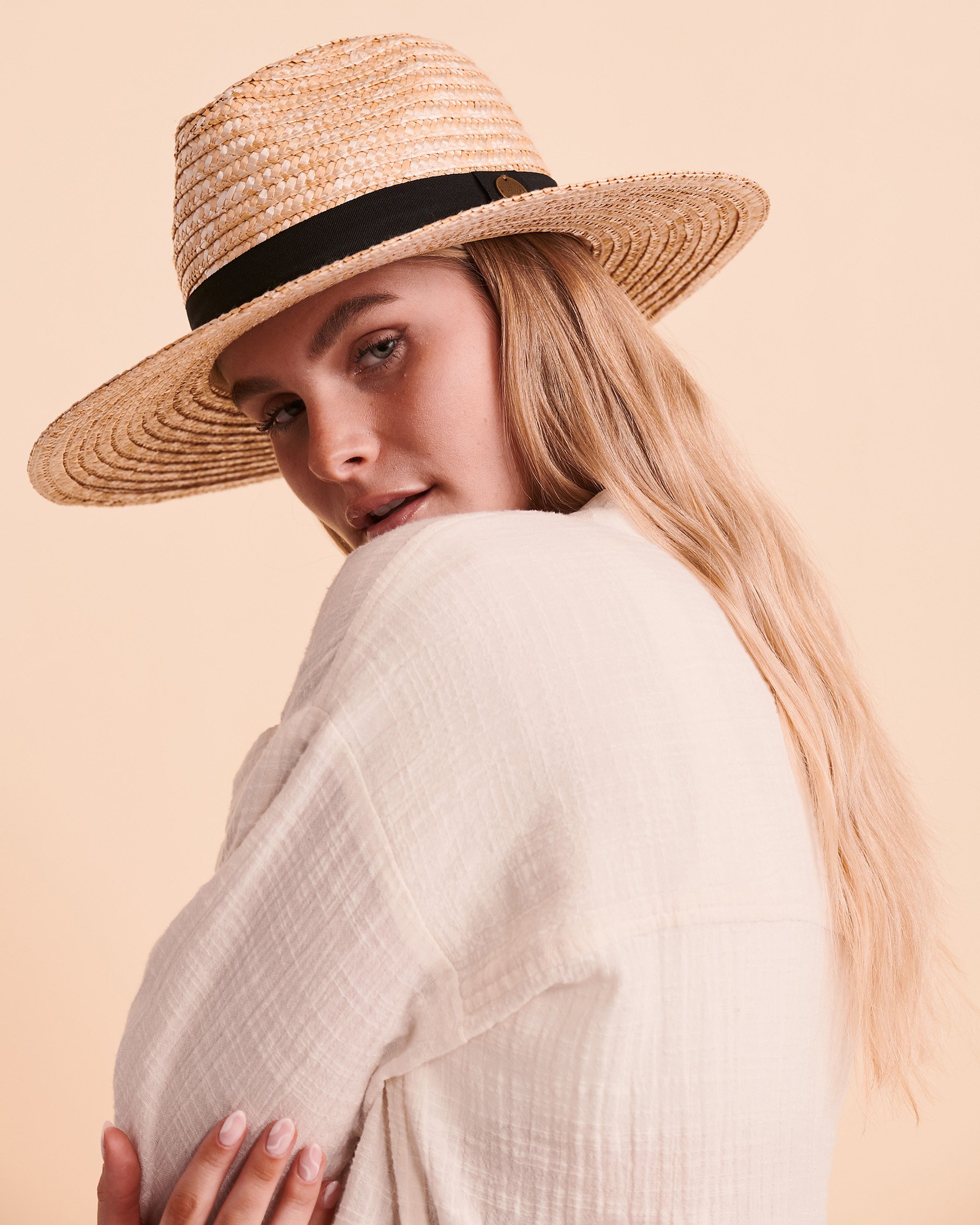RIP CURL SUNSEEKER Hat Natural GHAIO1 - View2