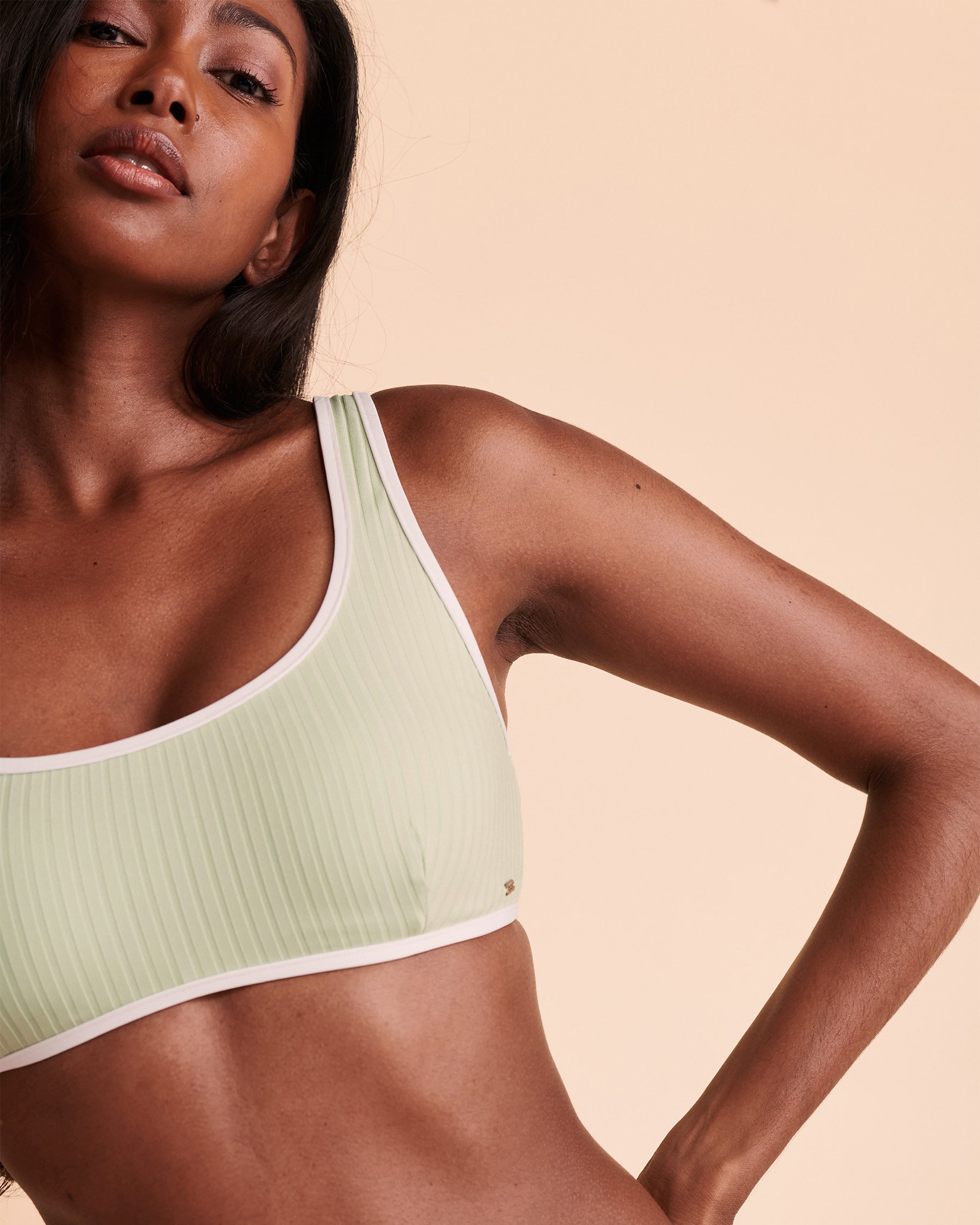 RIP CURL Haut de bikini bralette PREMIUM SURF Menthe 025WSW - Voir4