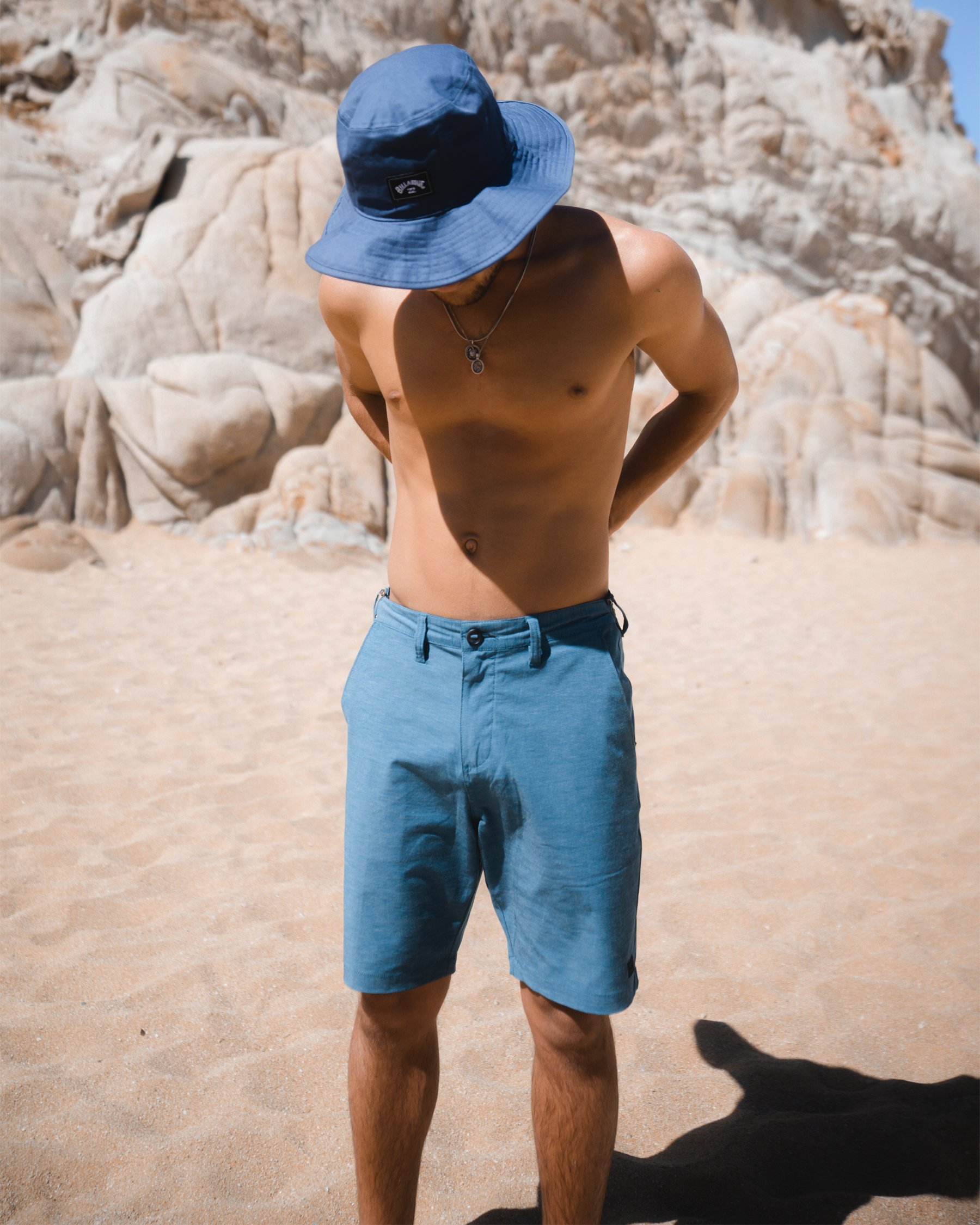 BILLABONG CROSSFIRE Hybrid Short Ocean blue ABYWS00110 - View2