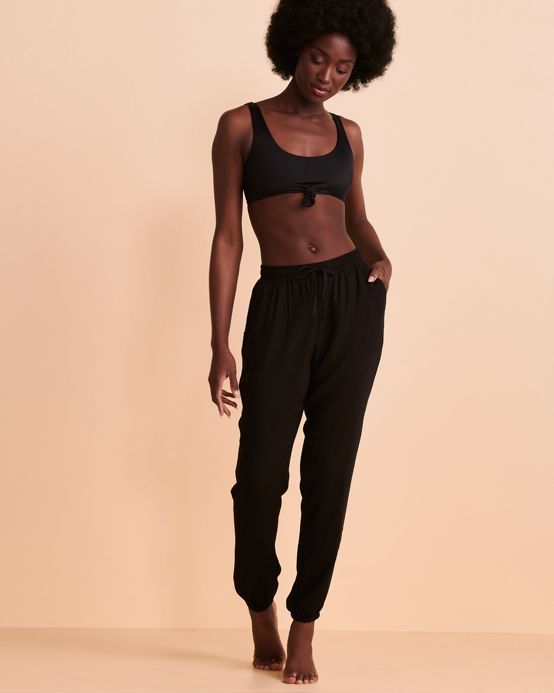 TROPIK Pants with Pockets Black 02200026 - View2