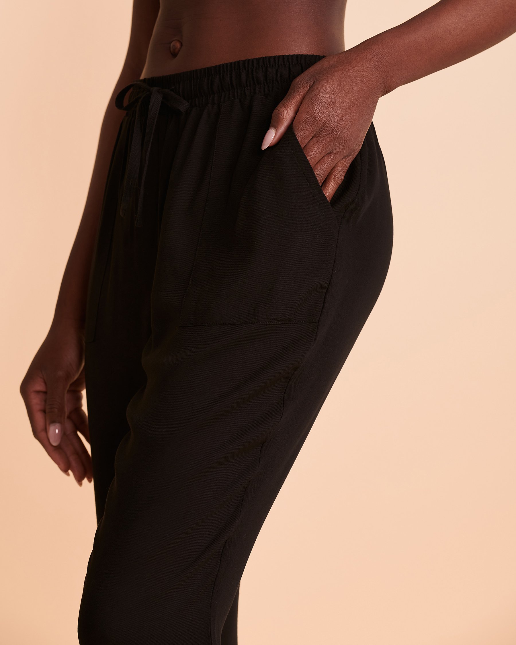 TROPIK Pants with Pockets Black 02200026 - View4