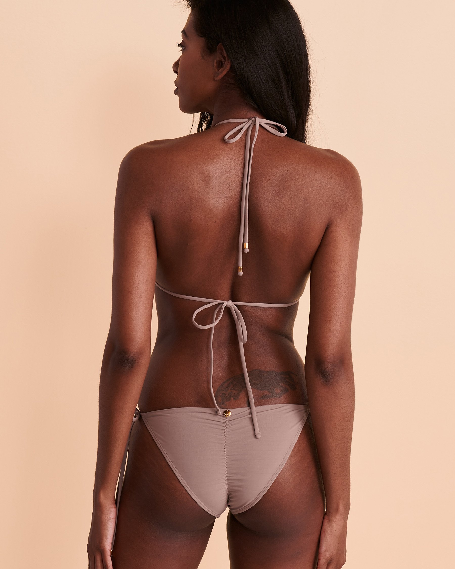 KIBYS MAUI Triangle Bikini top Sage 86226 - View2