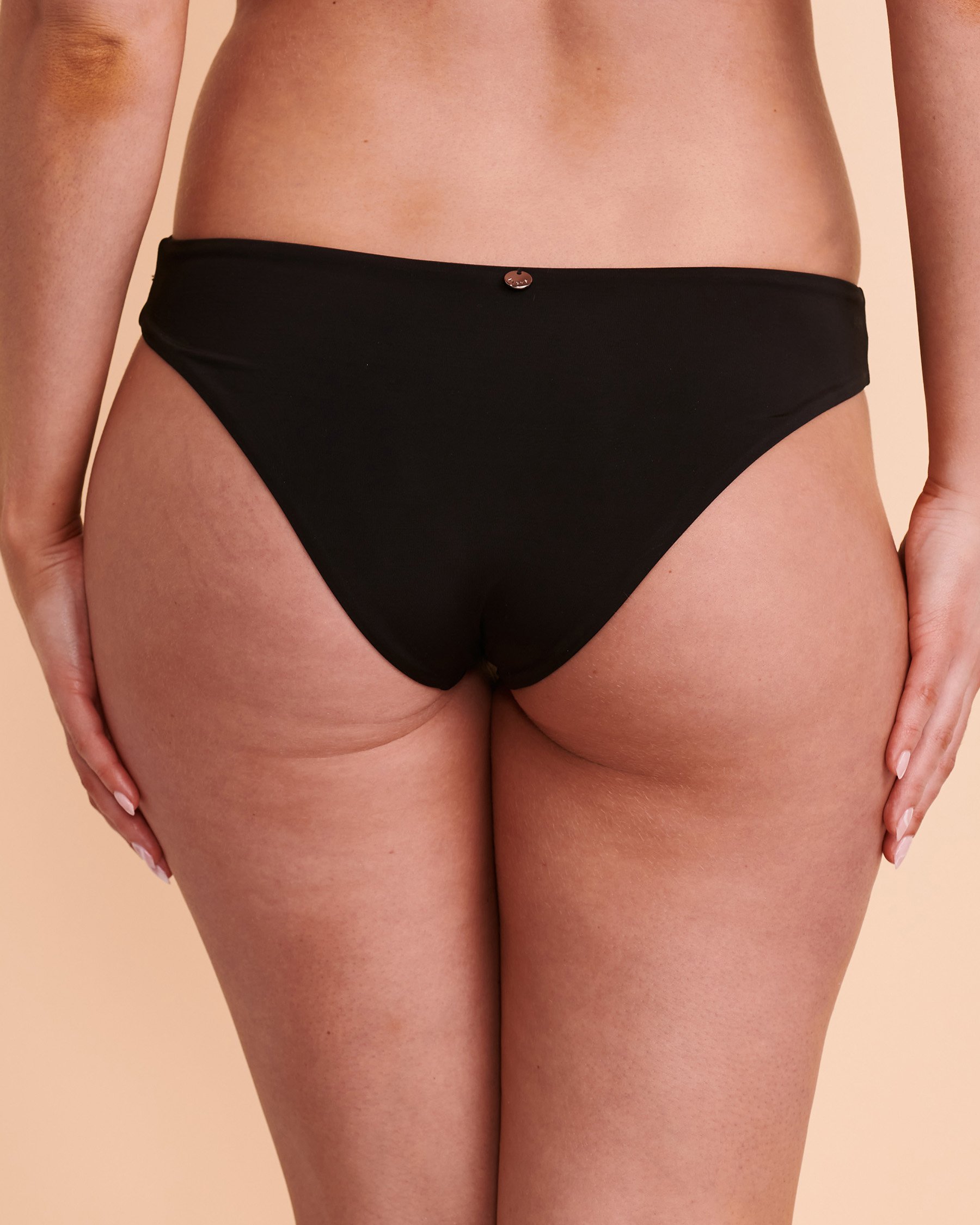 KIBYS Bas de bikini cheeky ORCHID Noir 86694 - Voir2