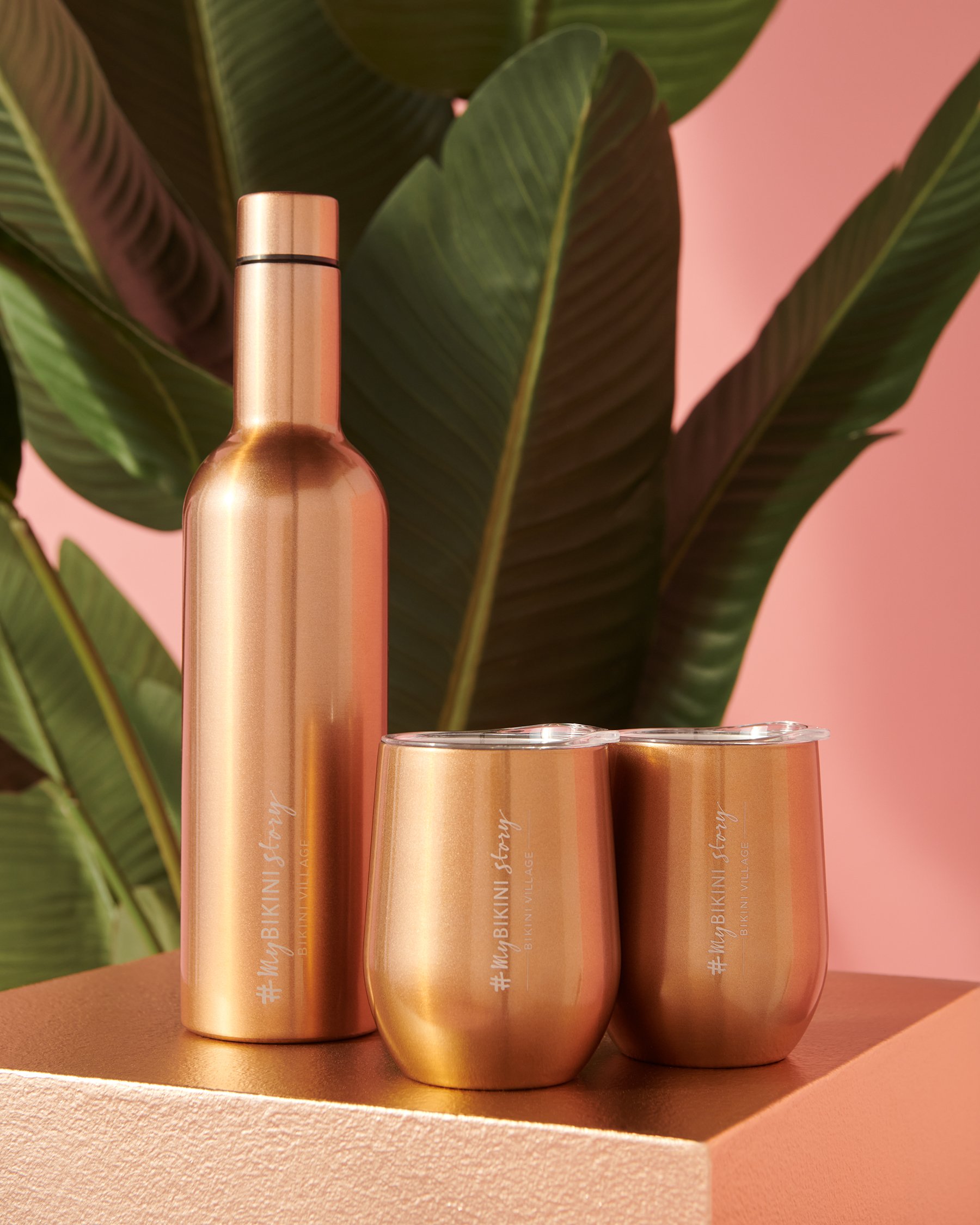 MY BIKINI STORY Glasses and Bottle Kit Copper 09200003 - View1