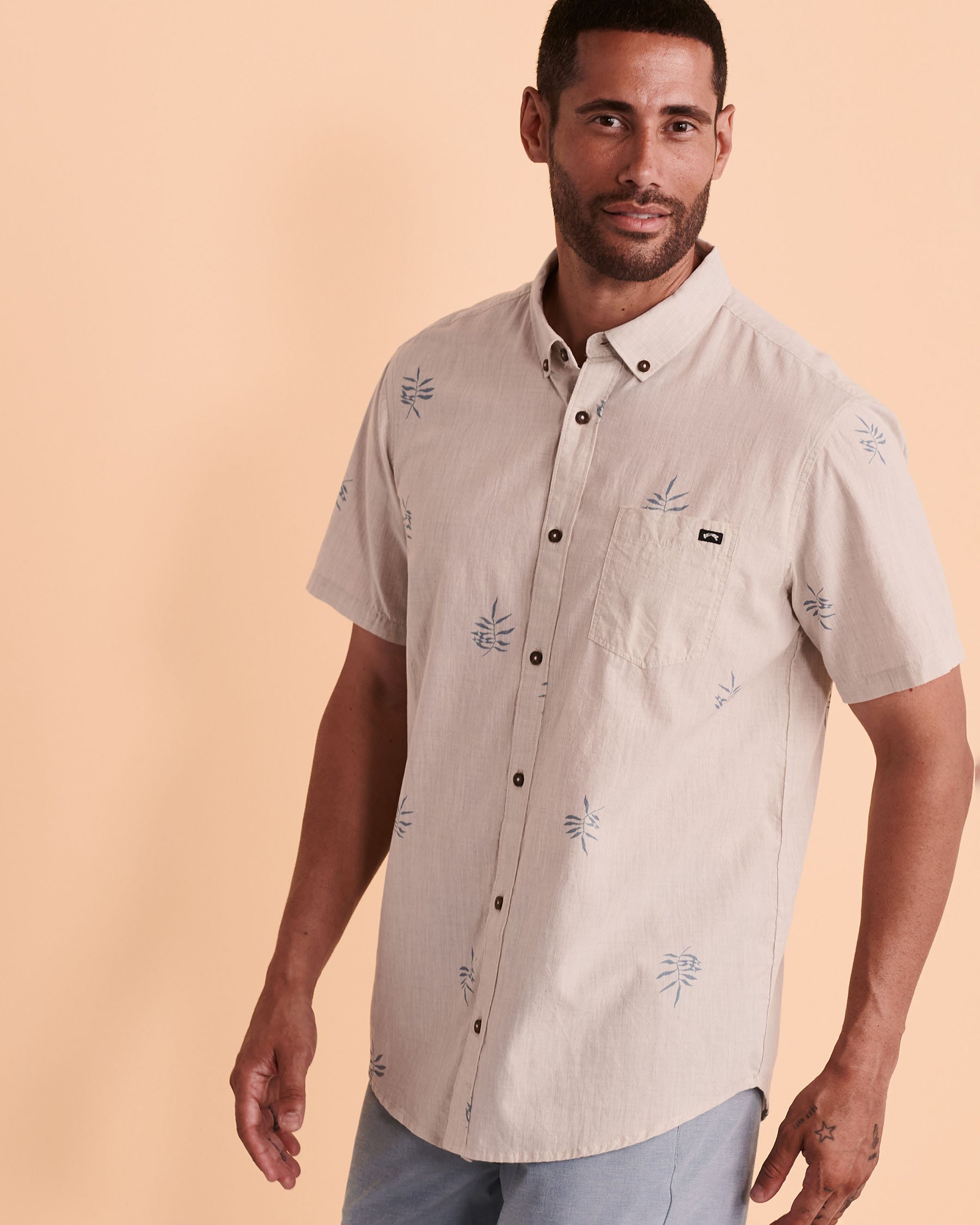 BILLABONG SUNDAYS MINI Short Sleeve Shirt Light print ABYWT00203 - View4