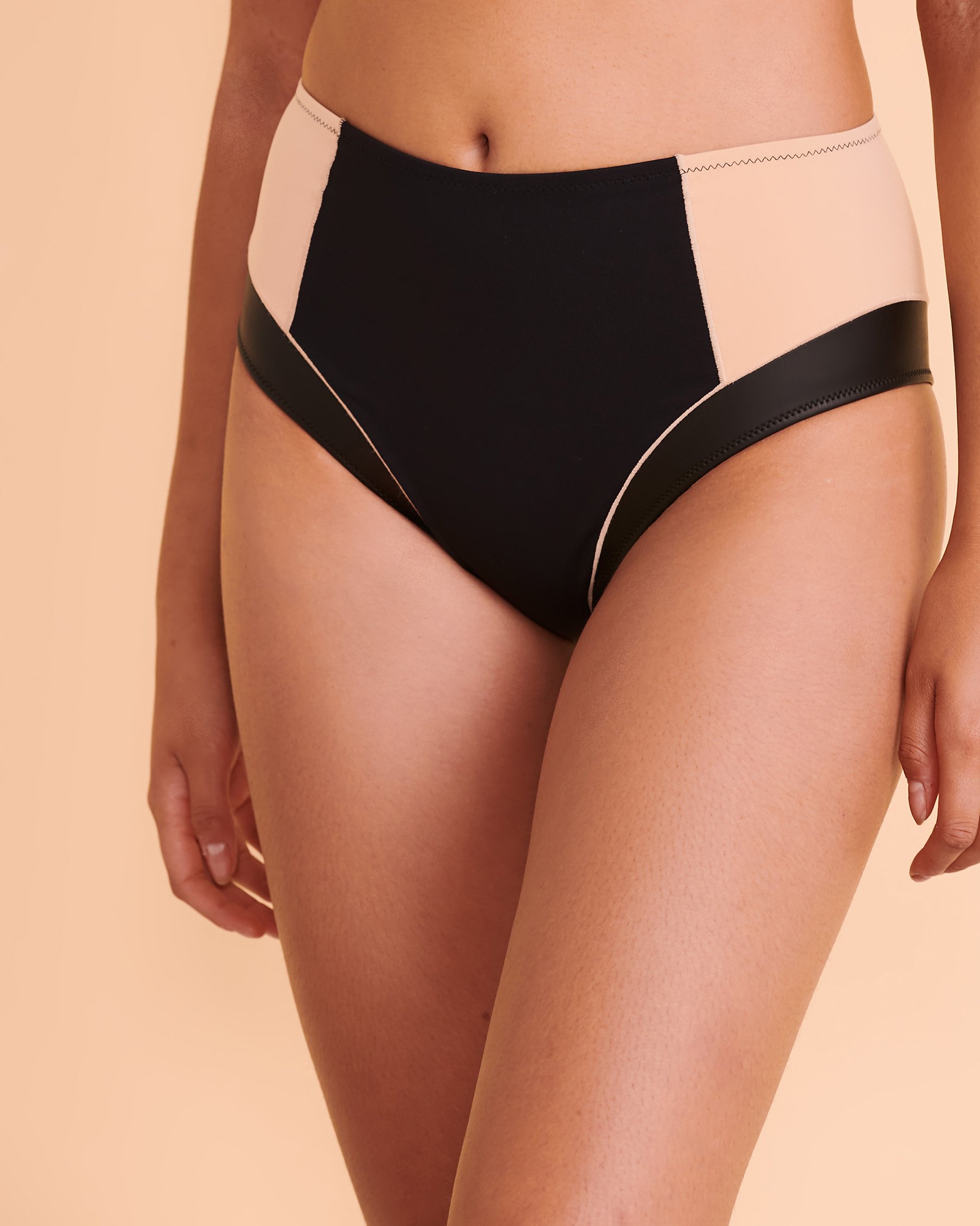 RIP CURL MIRAGE Ultimate High Waist Bikini Bottom Black sand 01DWSW - View1