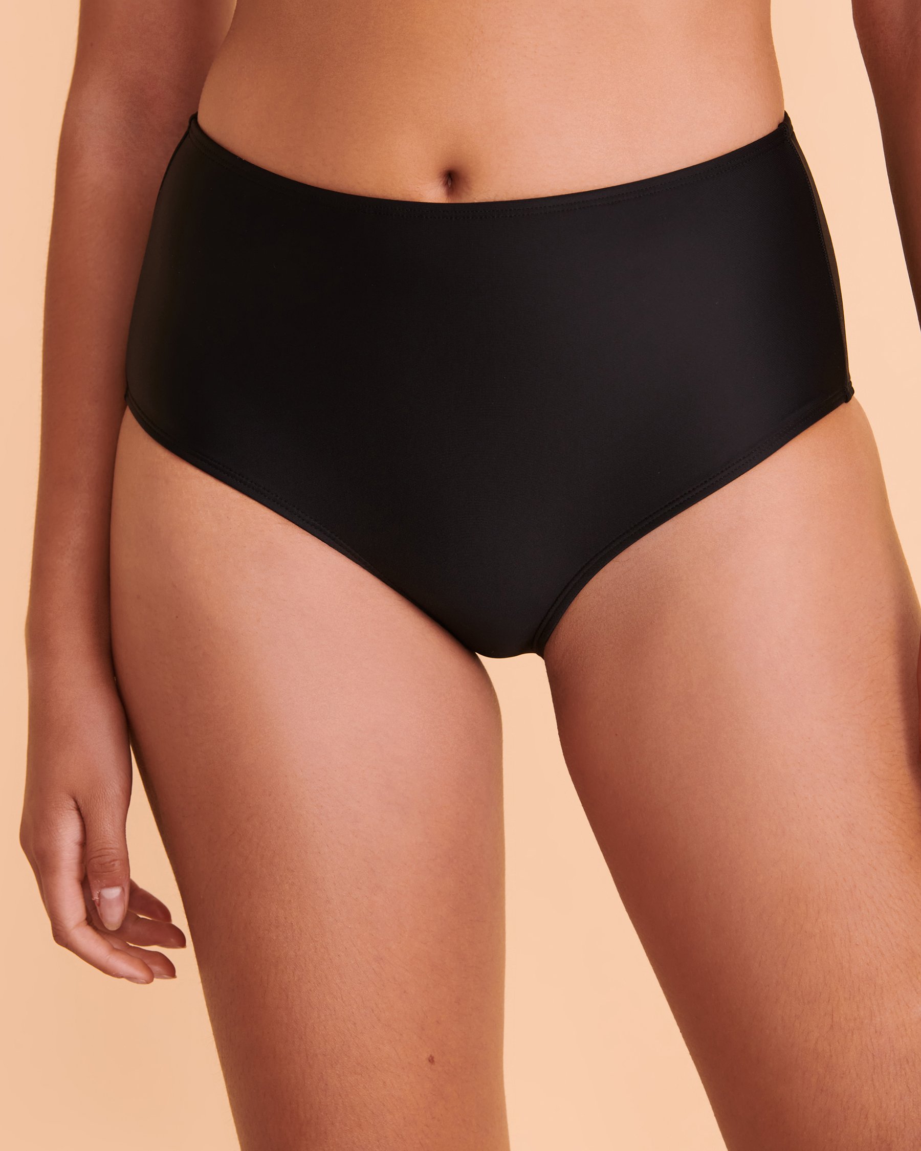 RIP CURL CLASSIC SURF High Waist Bikini Bottom Black 04EWSW - View1