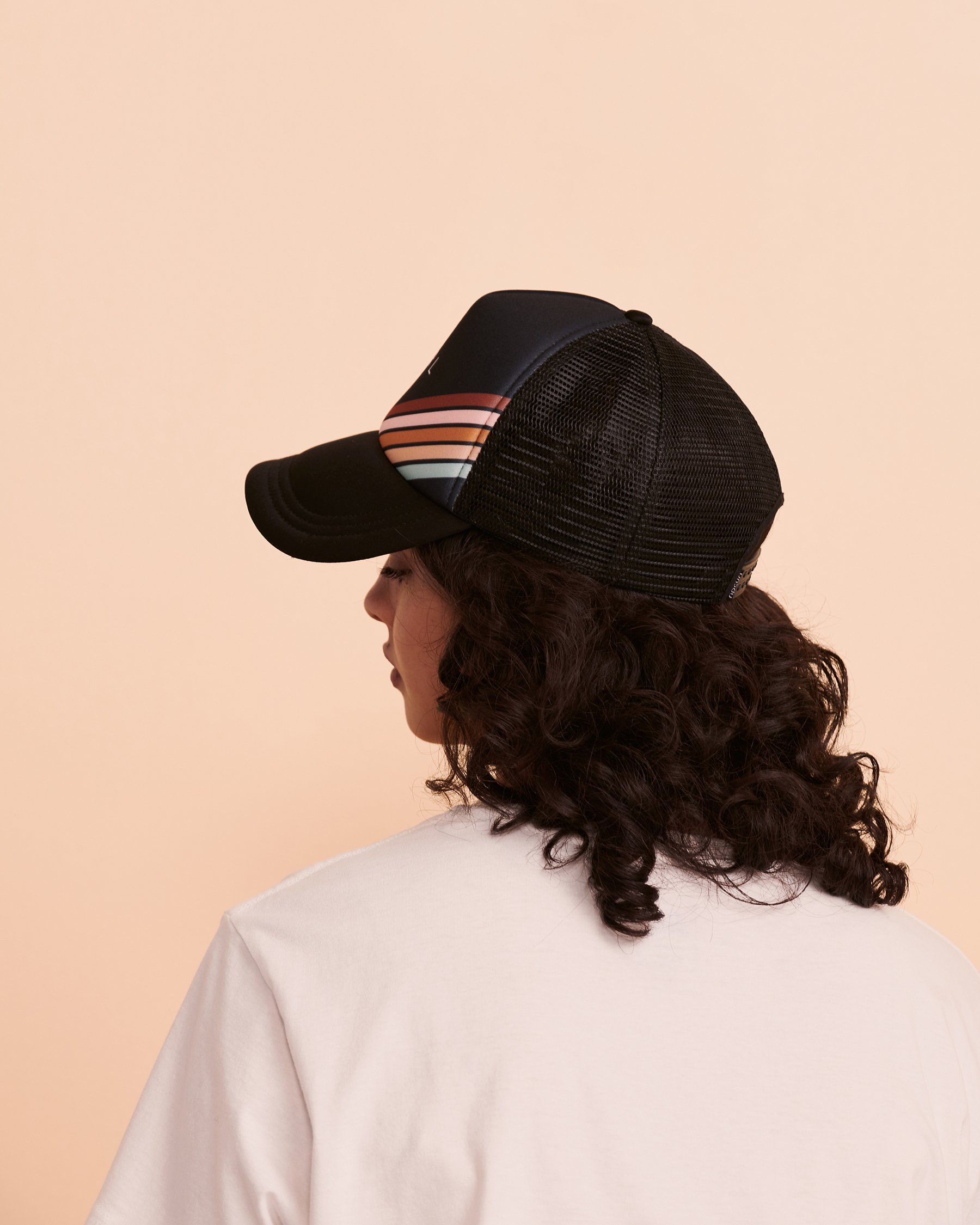 RIP CURL SUNSEEKER Trucker Hat Washed black GCAKY1 - View3